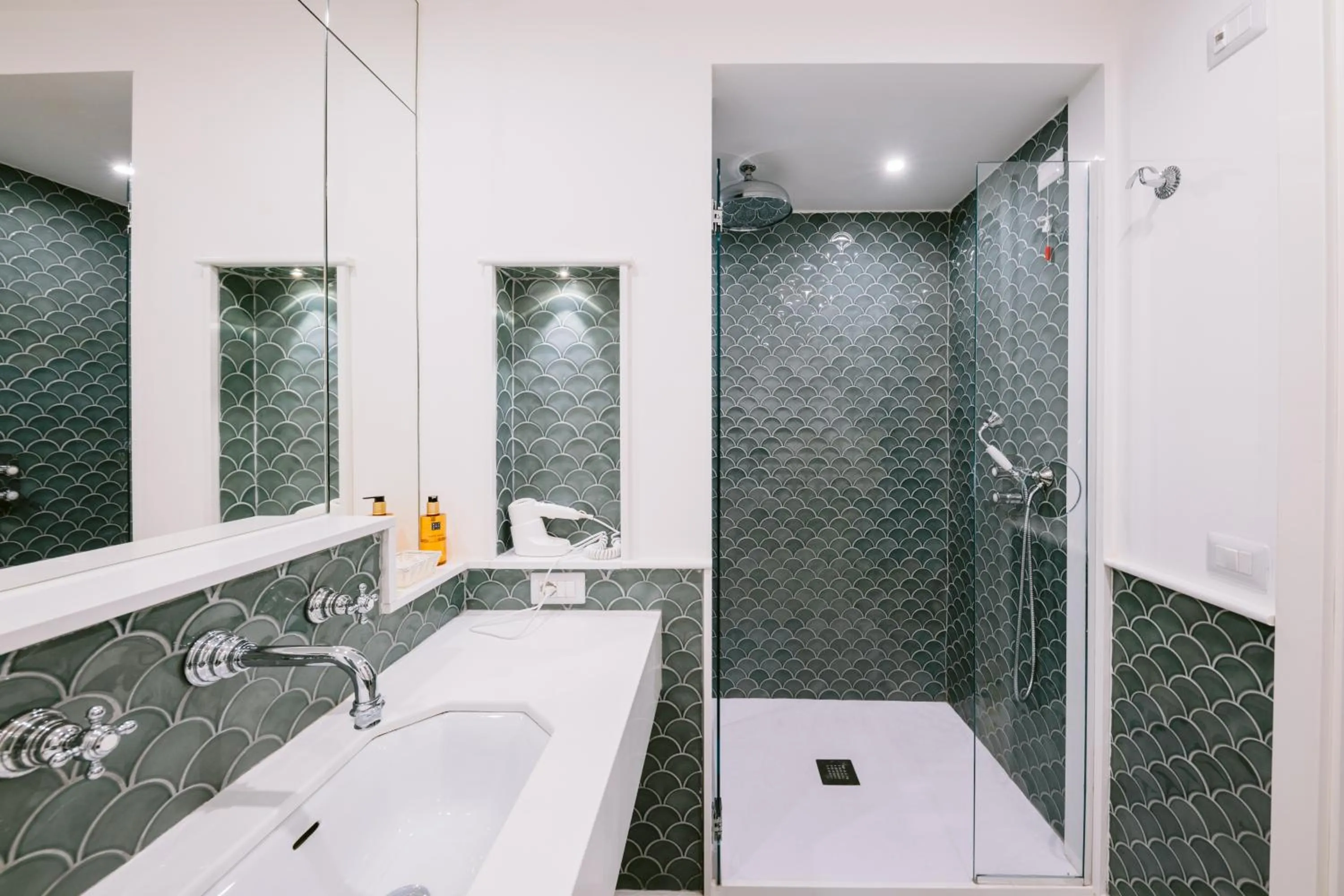 Shower in Hotel Giordano