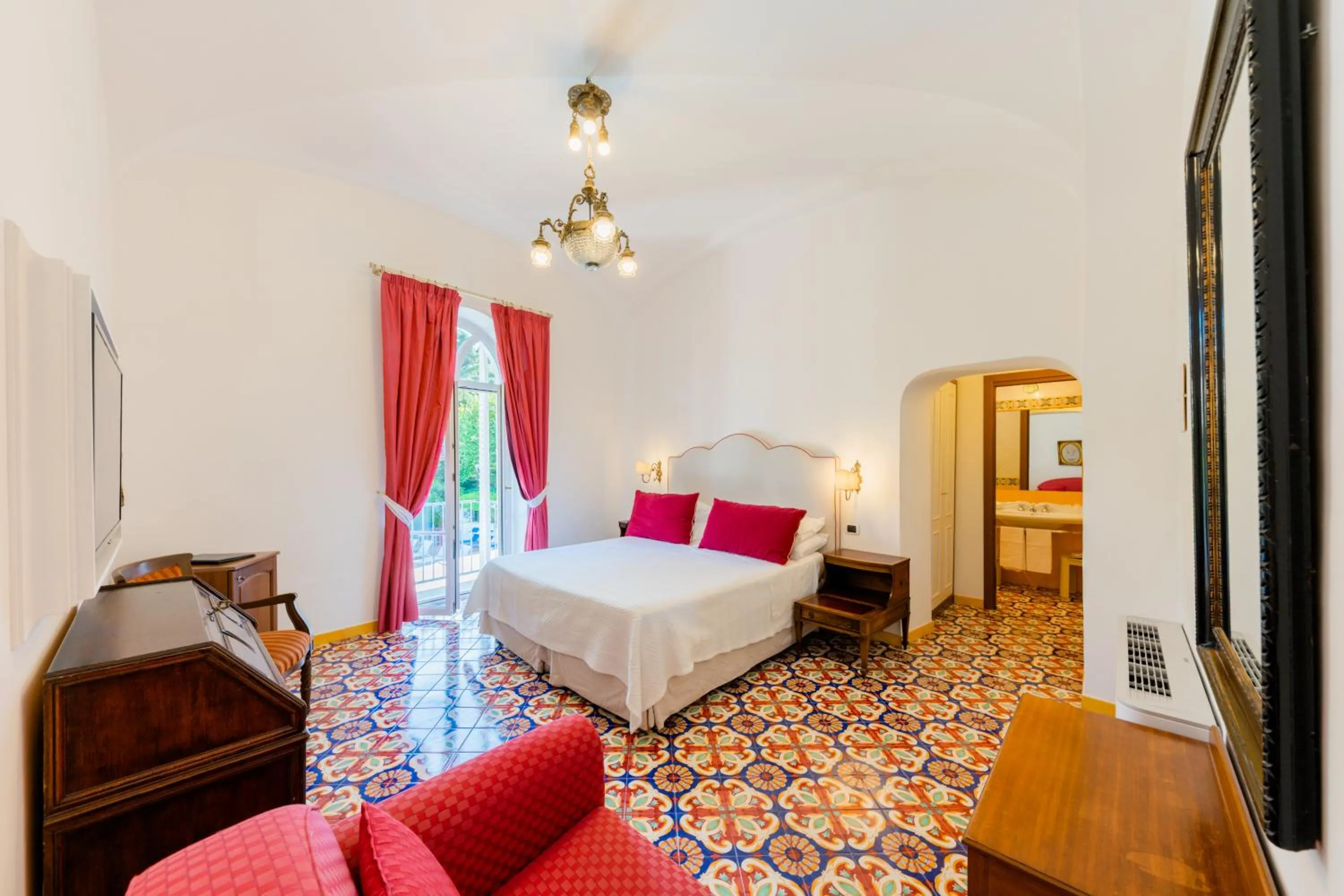 Bed in Hotel Giordano