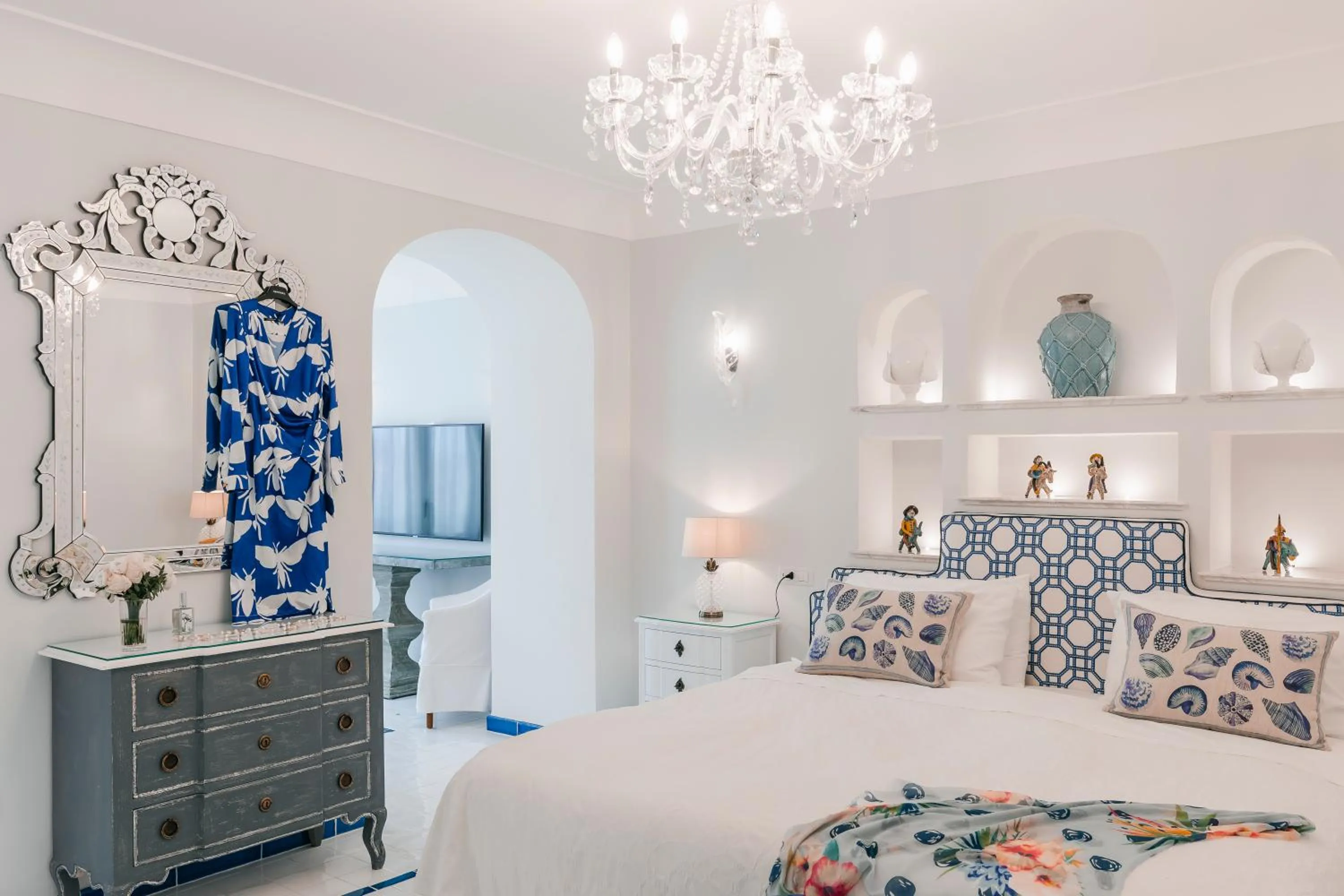 Photo of the whole room, Bed in Hotel Villa Maria