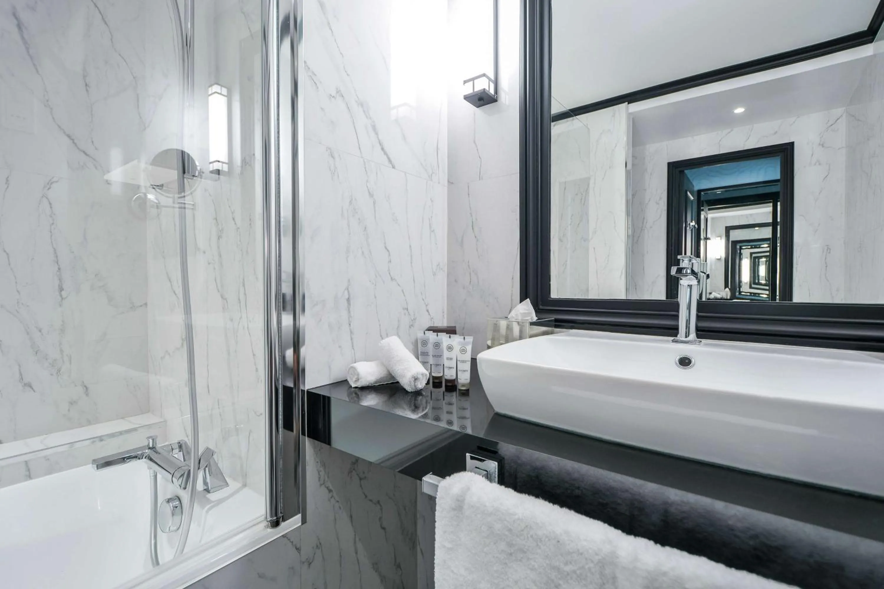 Bathroom in Maison Astor Paris, Curio Collection by Hilton