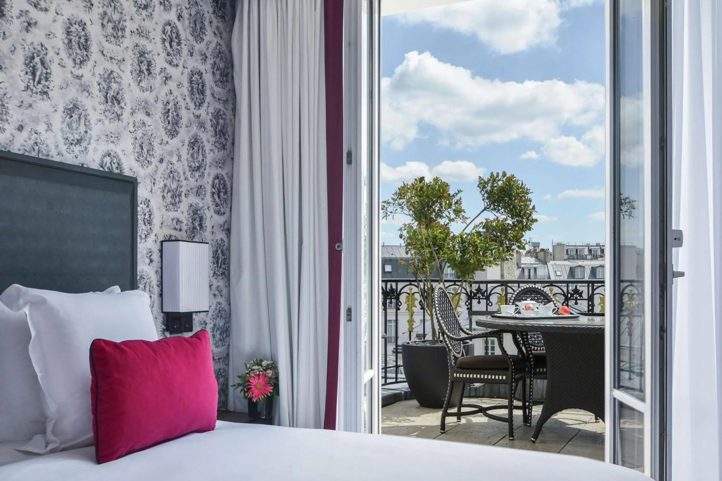 King Room with Terrace in Maison Astor Paris, Curio Collection by Hilton King Room with Terrace in Maison Astor Paris, Curio Collection by Hilton