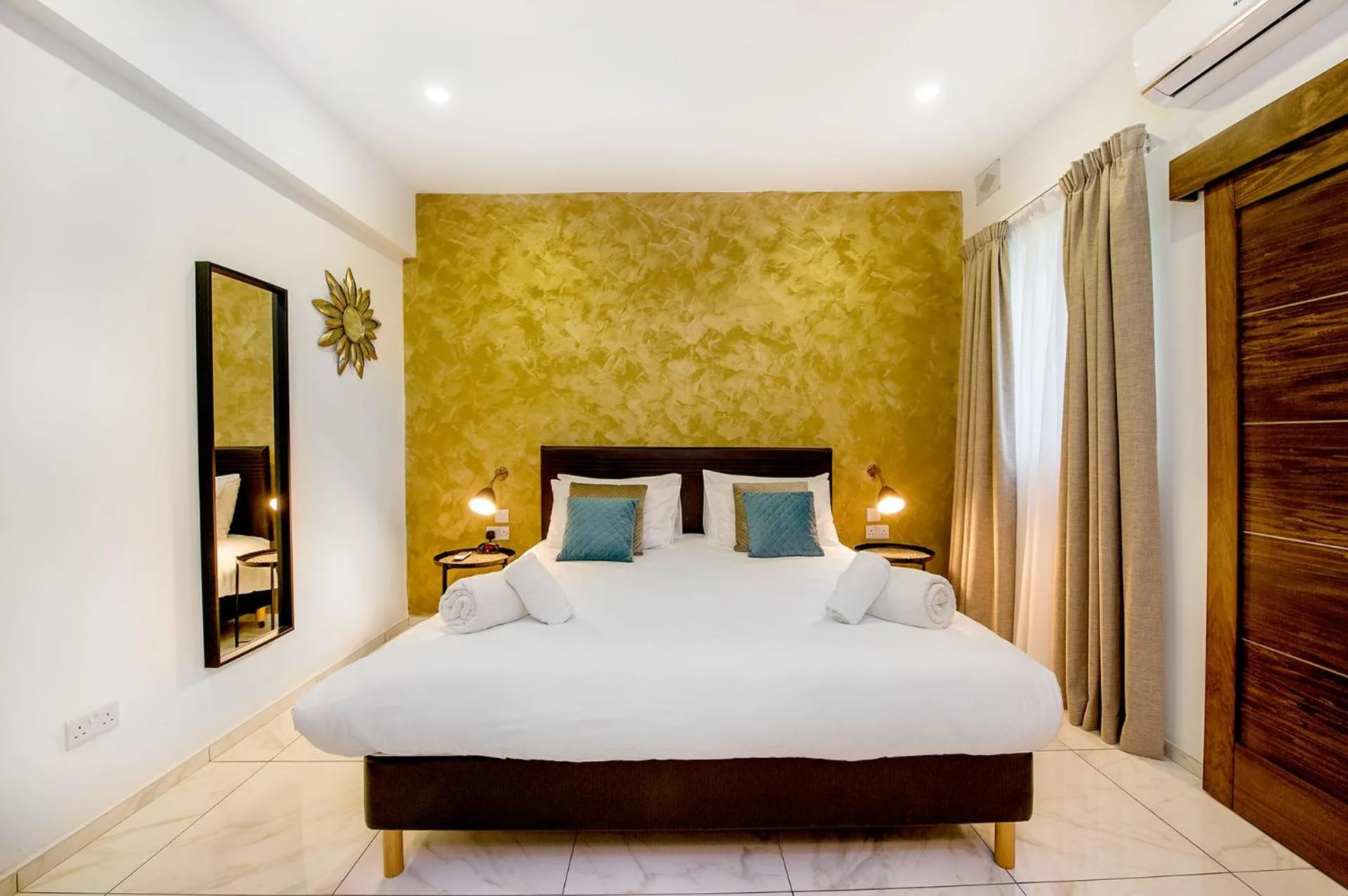 Bed in South Wind Guesthouse