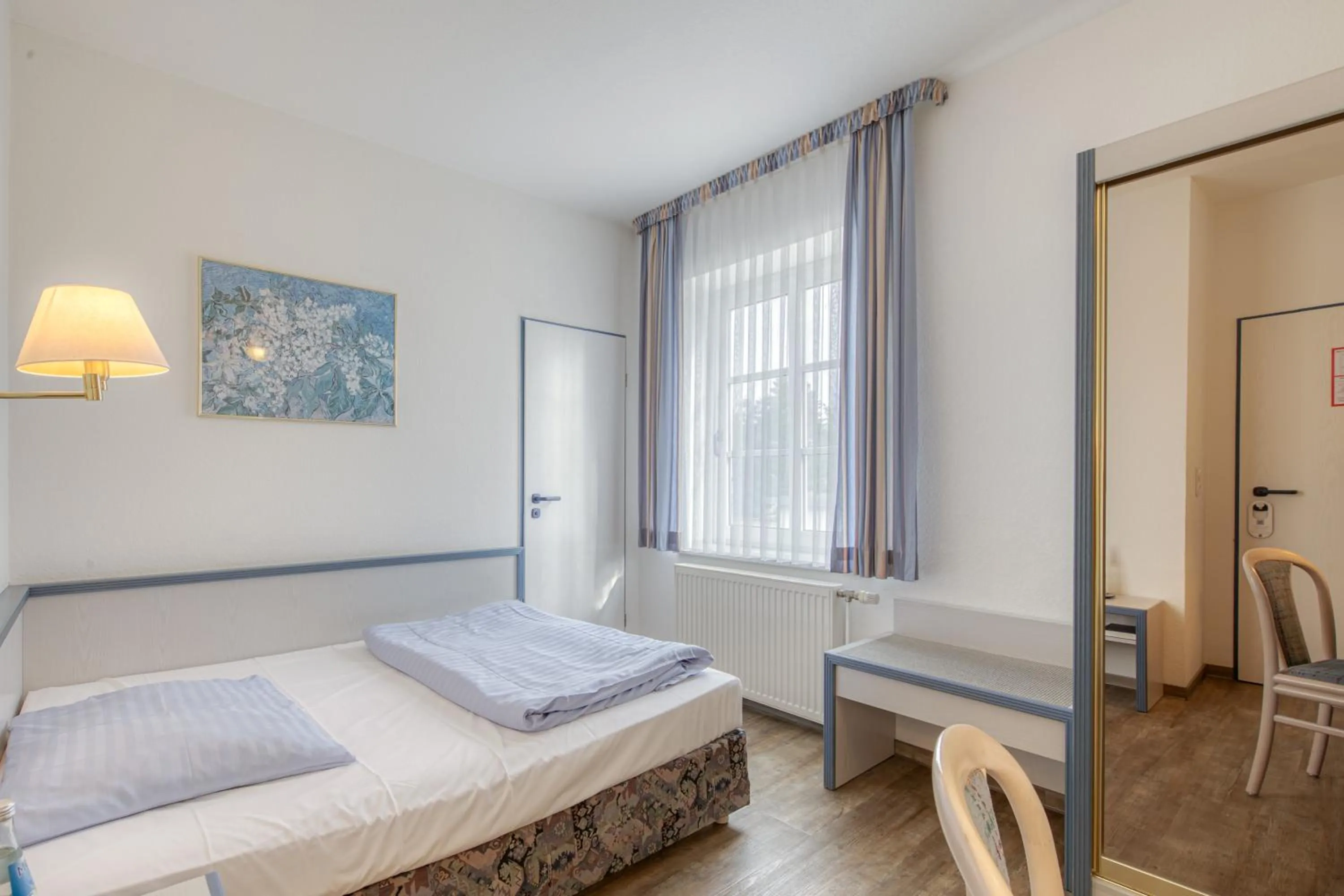 Bed in Hotel Ingeborg