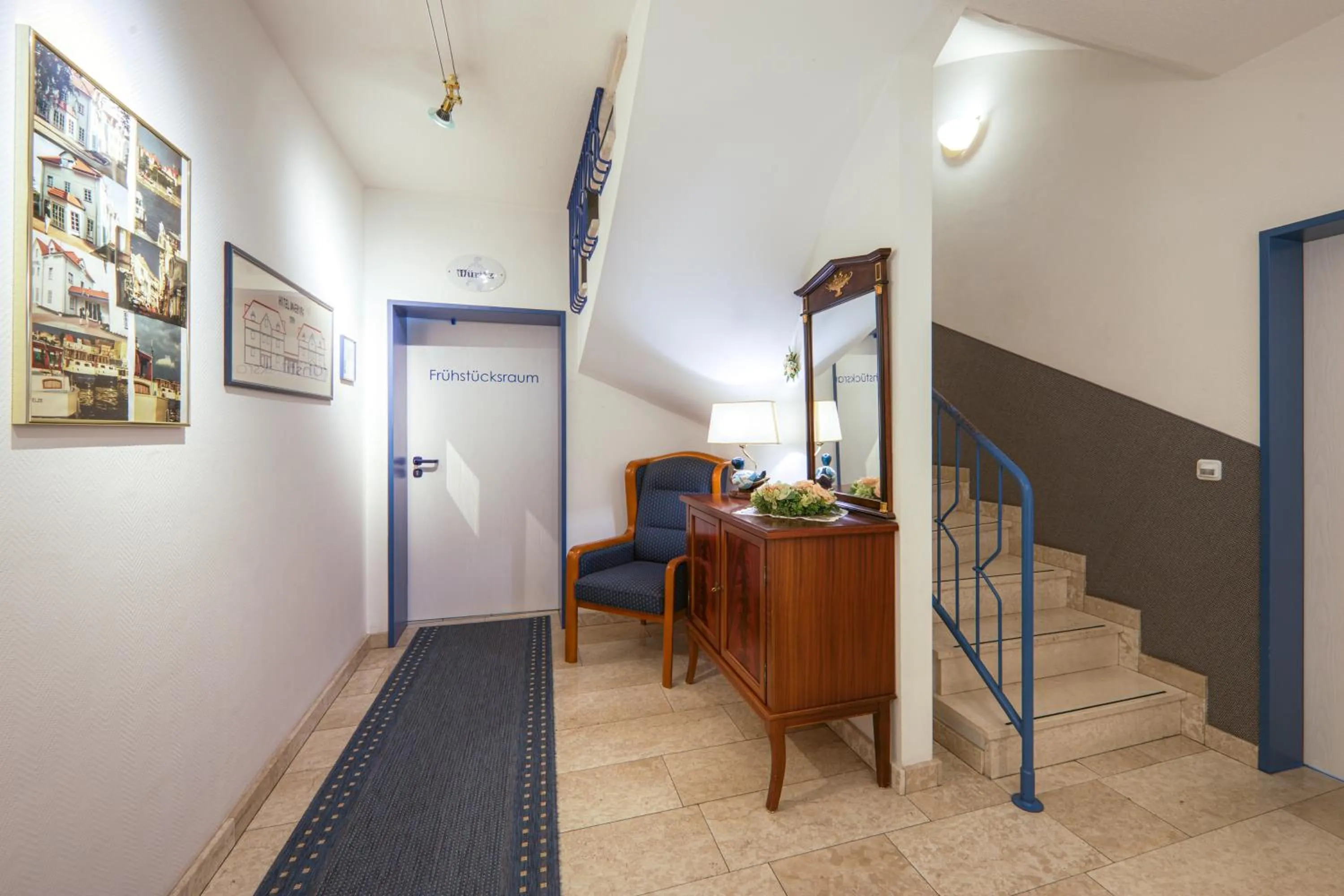 Decorative detail in Hotel Ingeborg