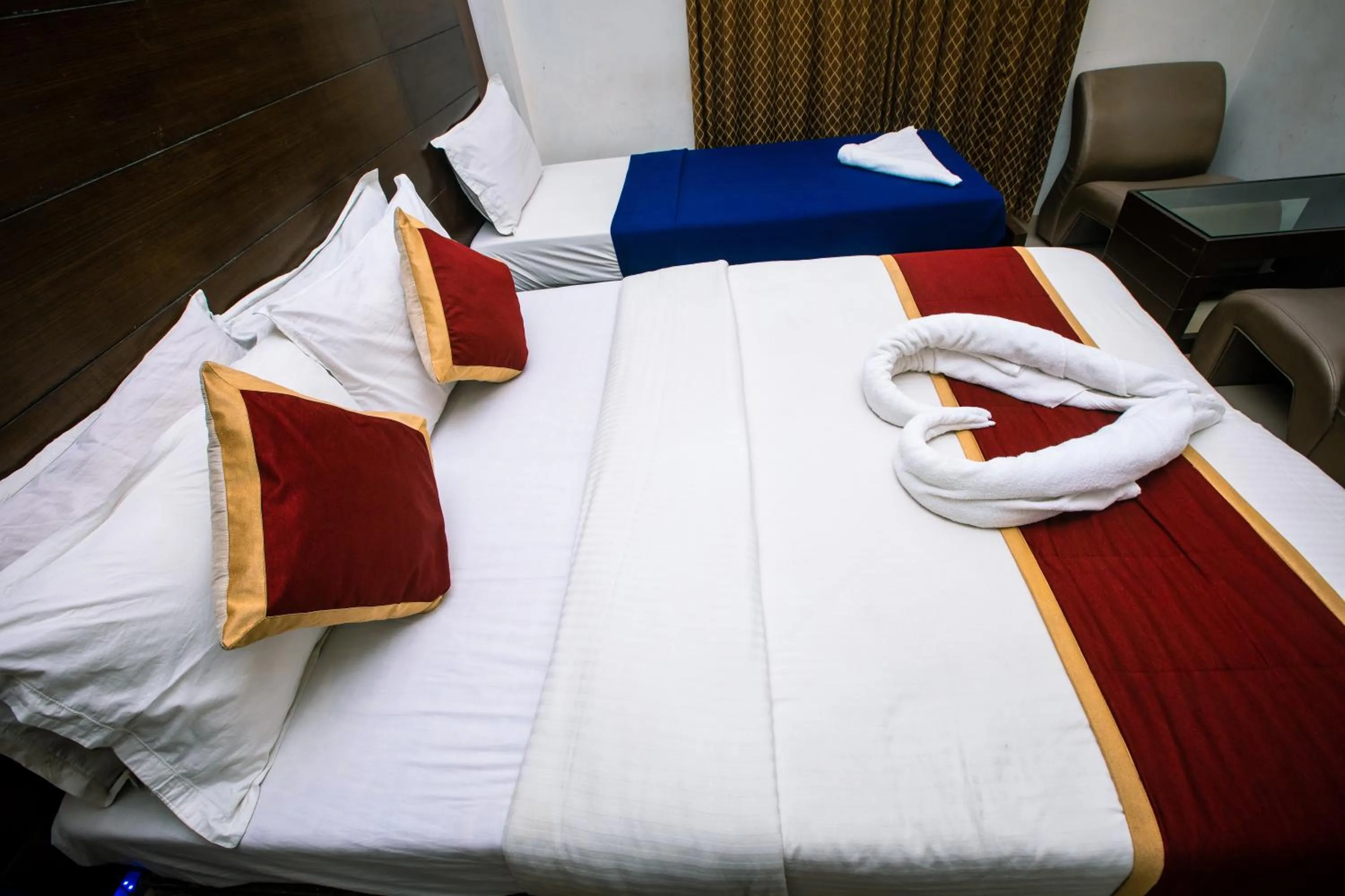 Bed in Orion Residency Hotel Near Chennai Central Railway Station