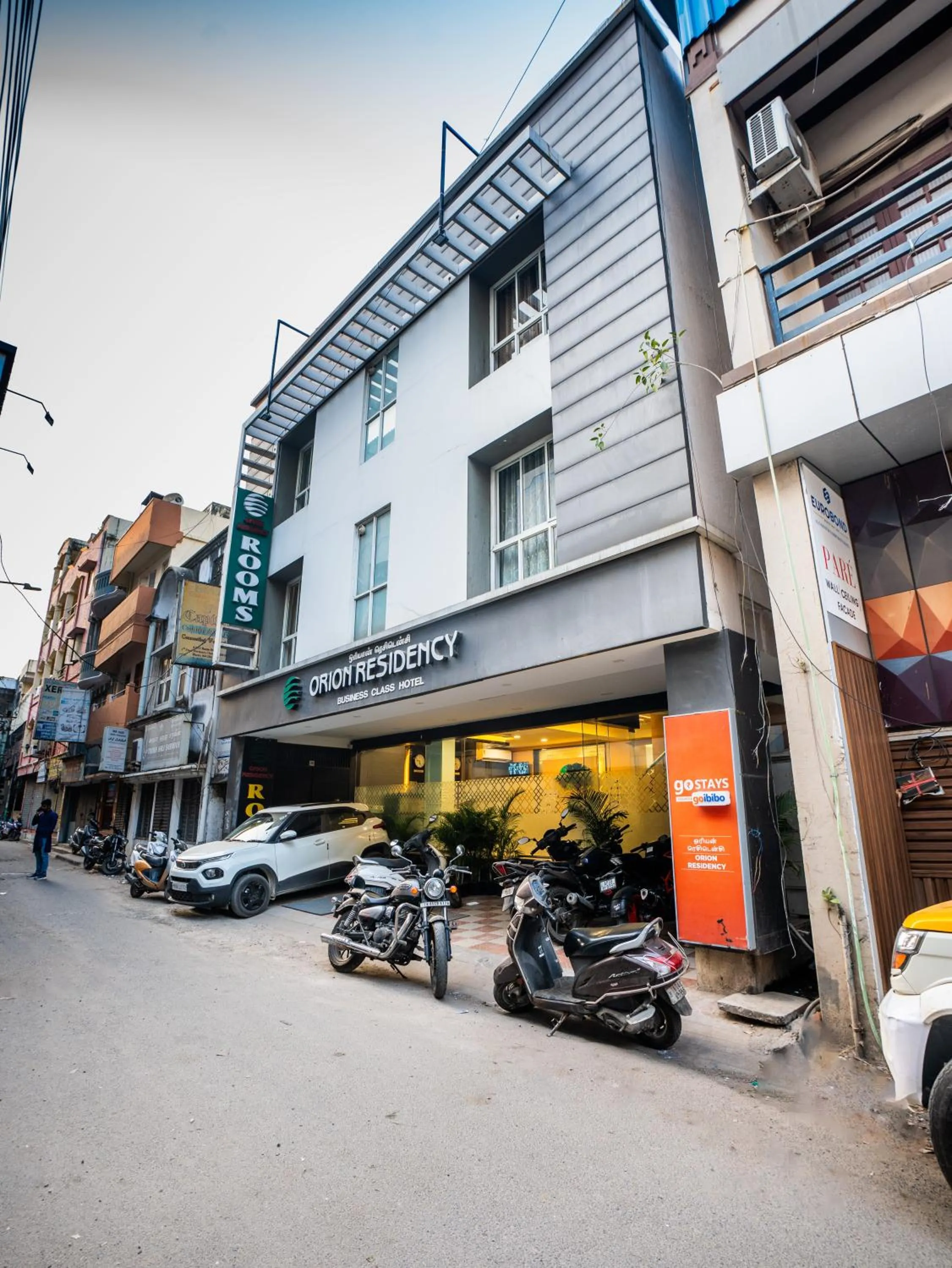 Property building in Orion Residency Hotel Near Chennai Central Railway Station
