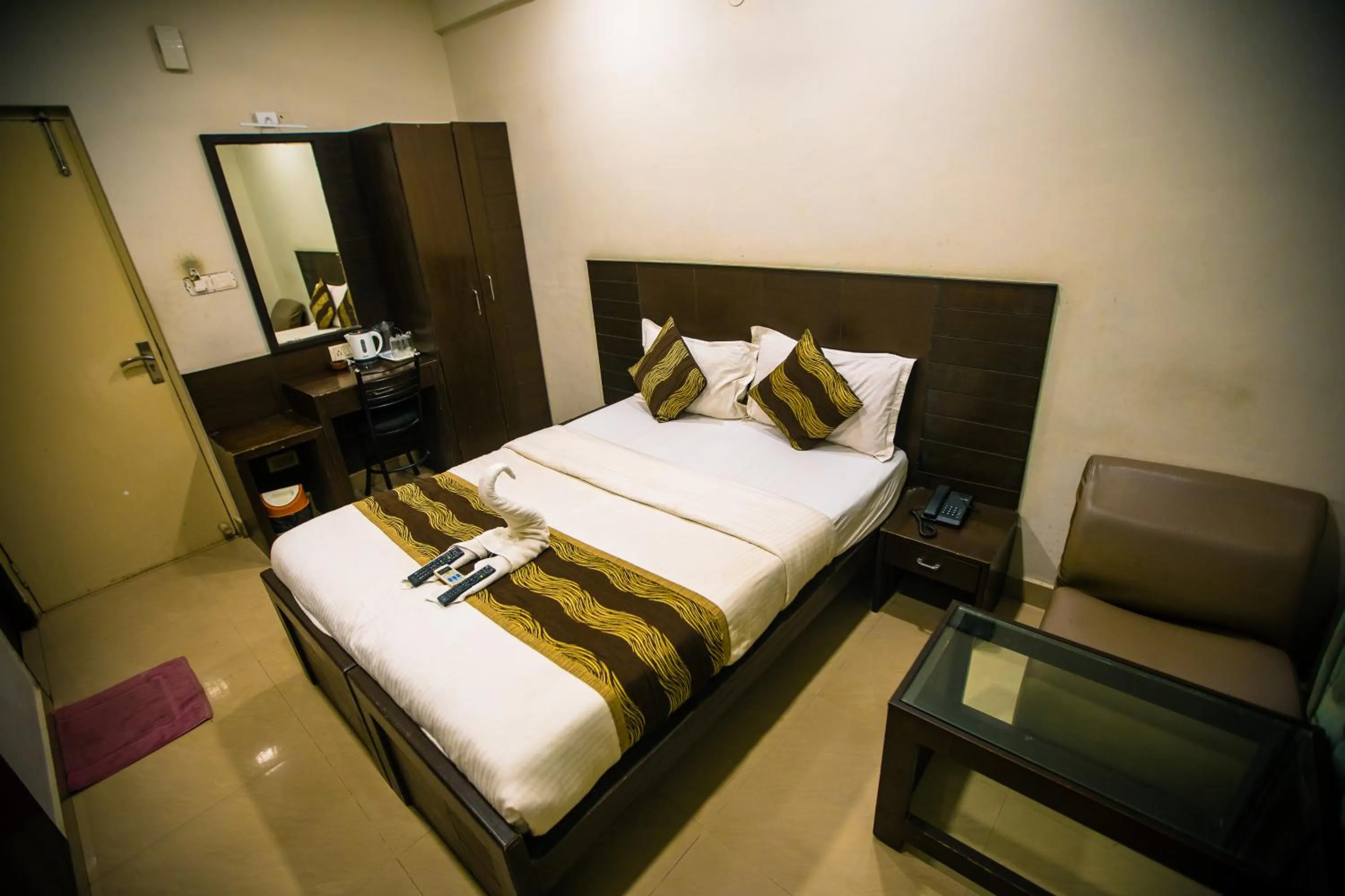 Bed in Orion Residency Hotel Near Chennai Central Railway Station