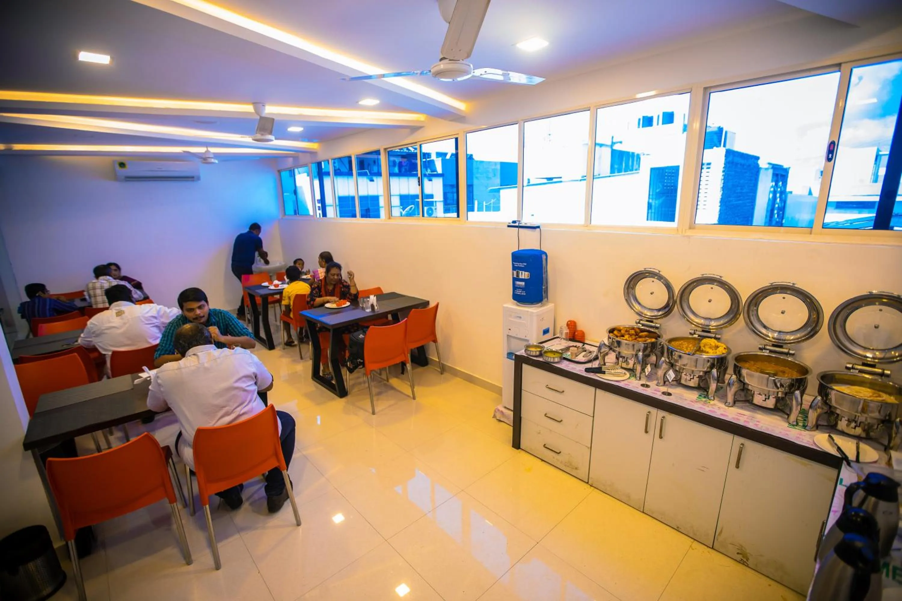 Restaurant/places to eat in Orion Residency Hotel Near Chennai Central Railway Station