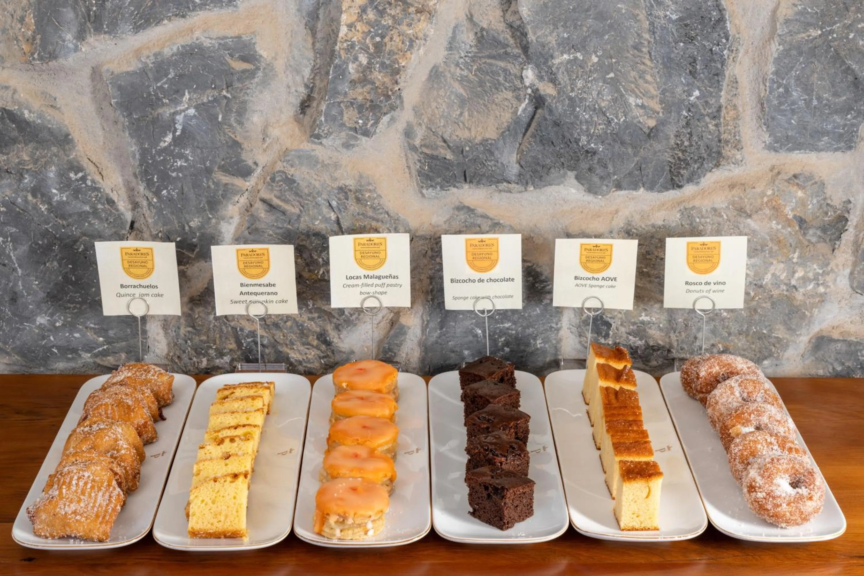 Breakfast in Parador de Málaga Gibralfaro