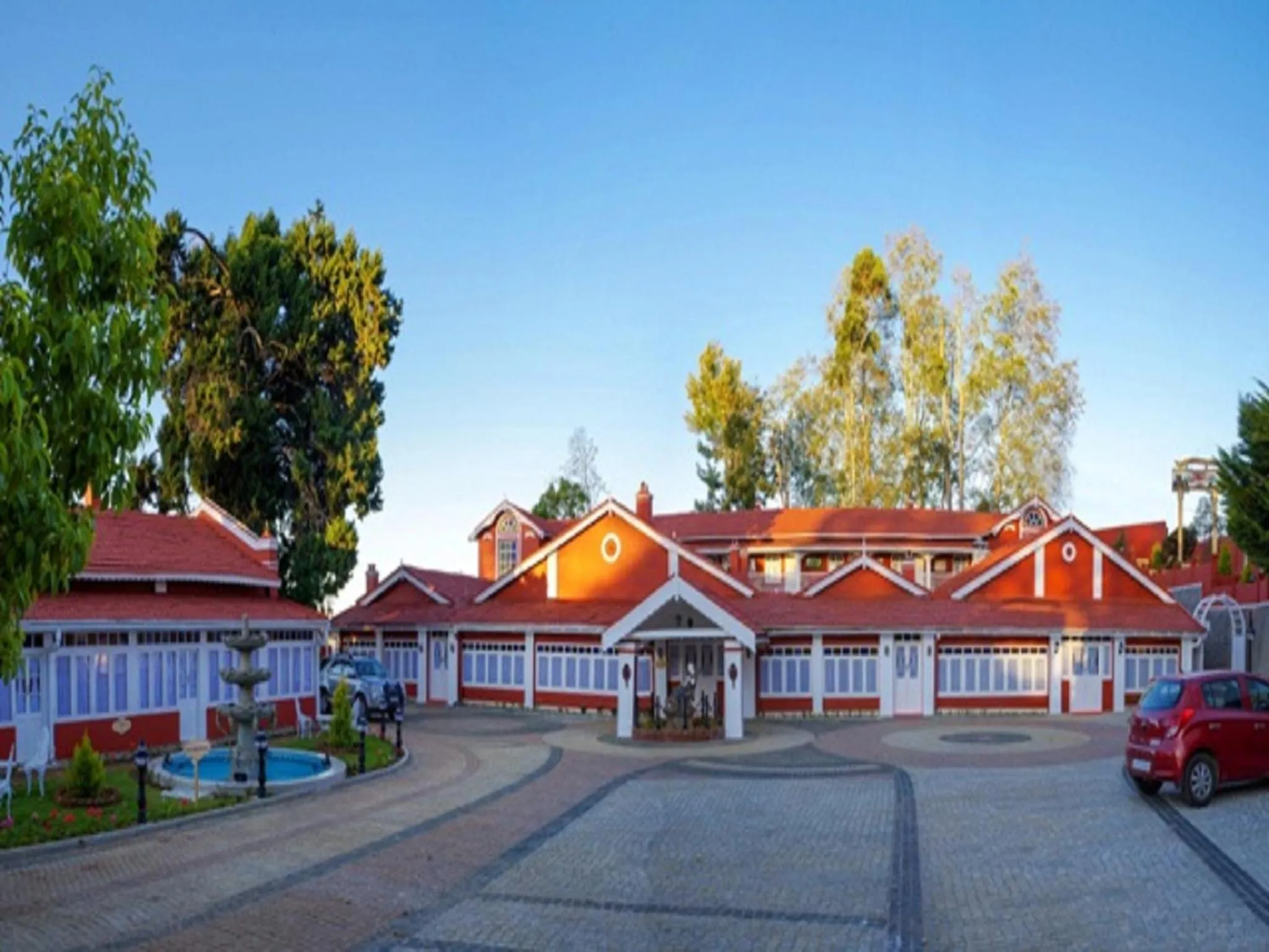 Garden view in West Downs - The Heritage Resort