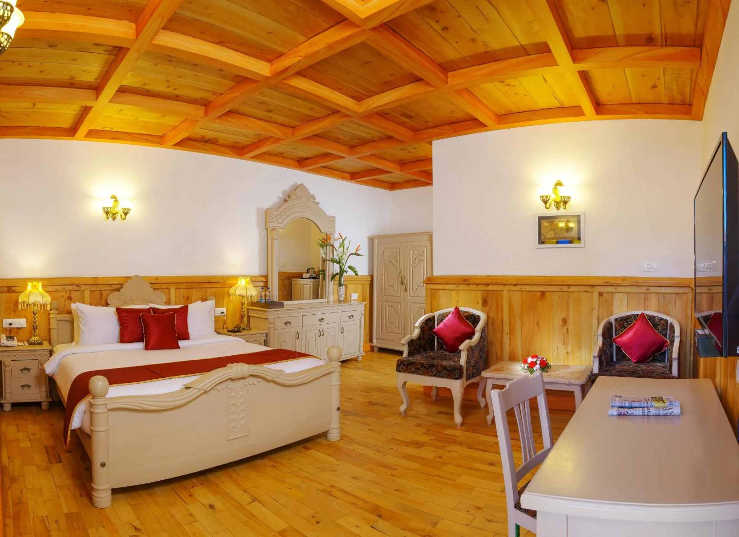 Bedroom, Bed in West Downs - The Heritage Resort