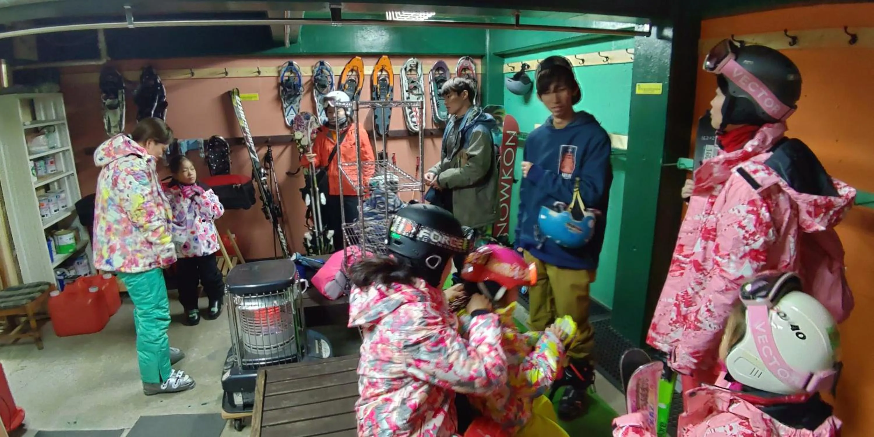 Skiing in Hotel Tae Windsor