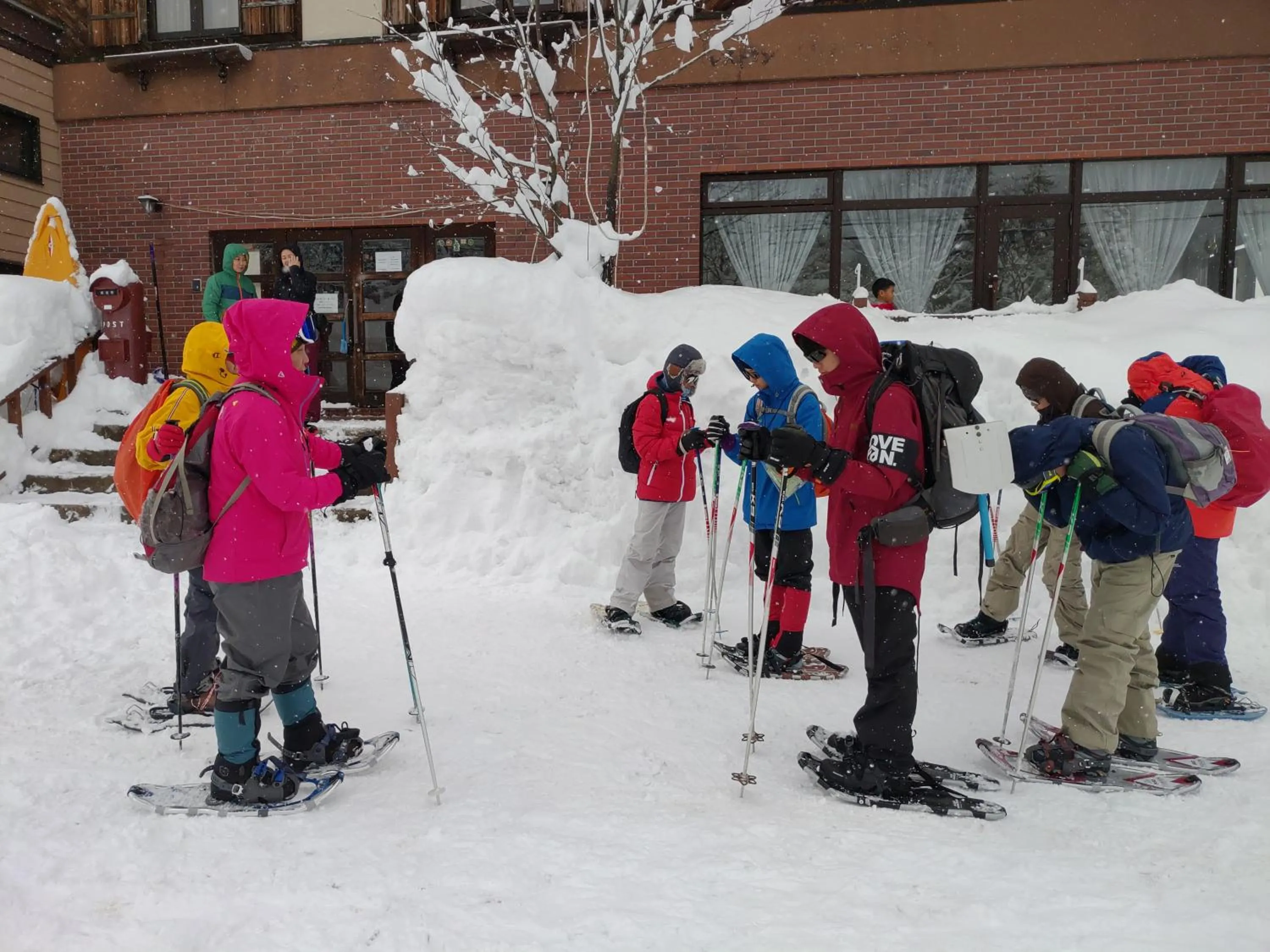 Skiing in Hotel Tae Windsor