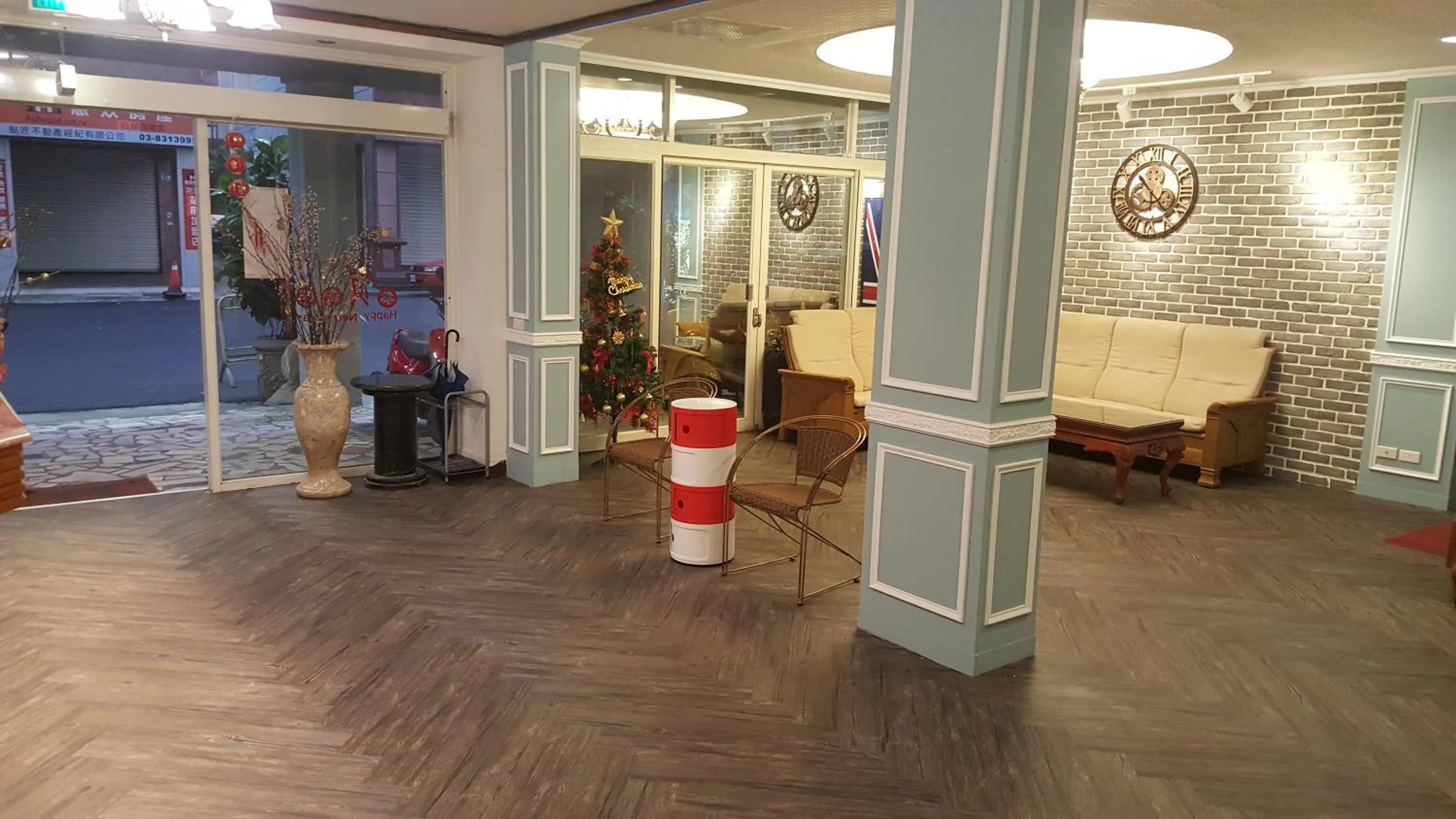 On site in Shan Shui Hostel