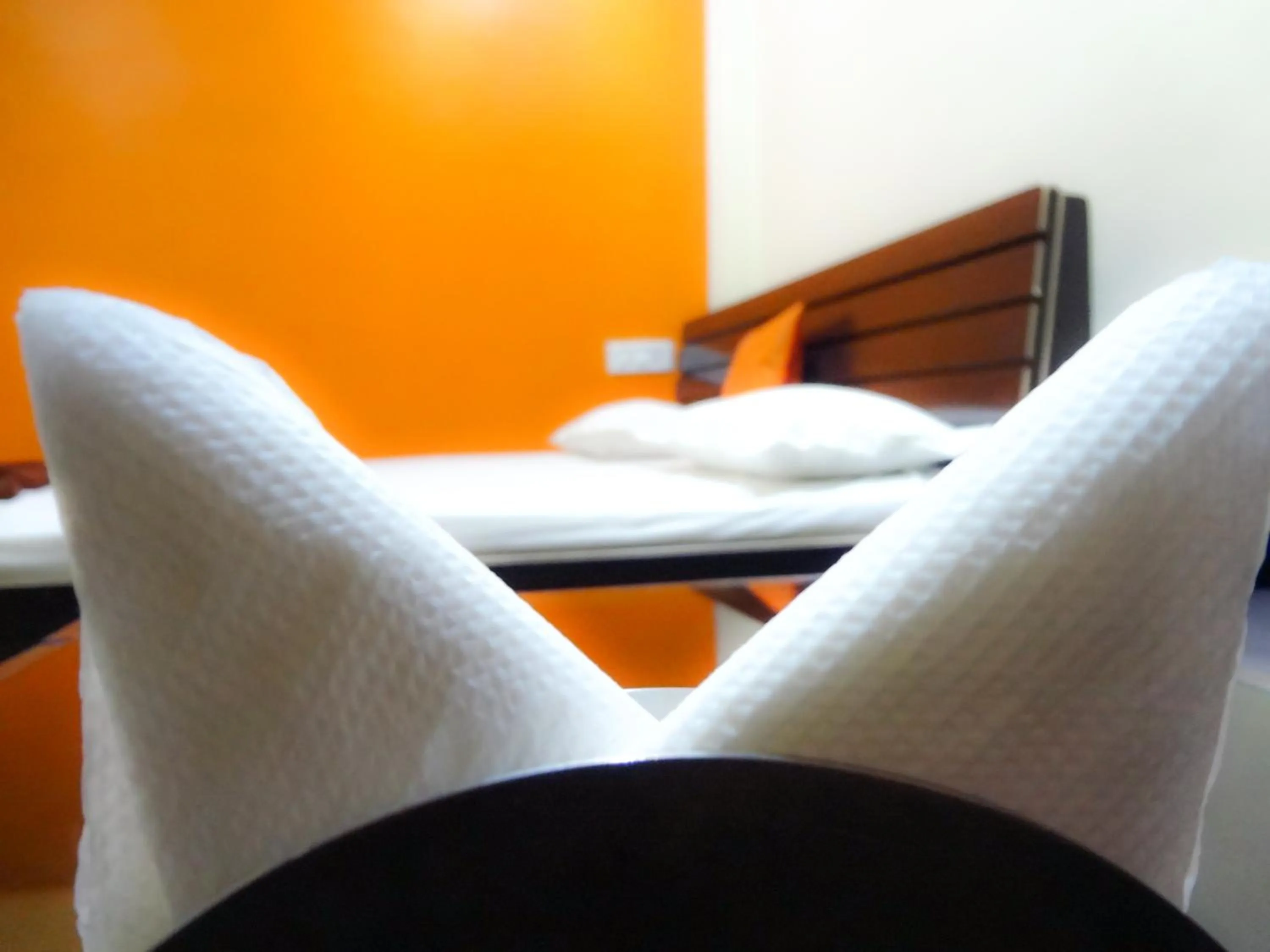 Bed in Hotel Parvati Palace Sehore