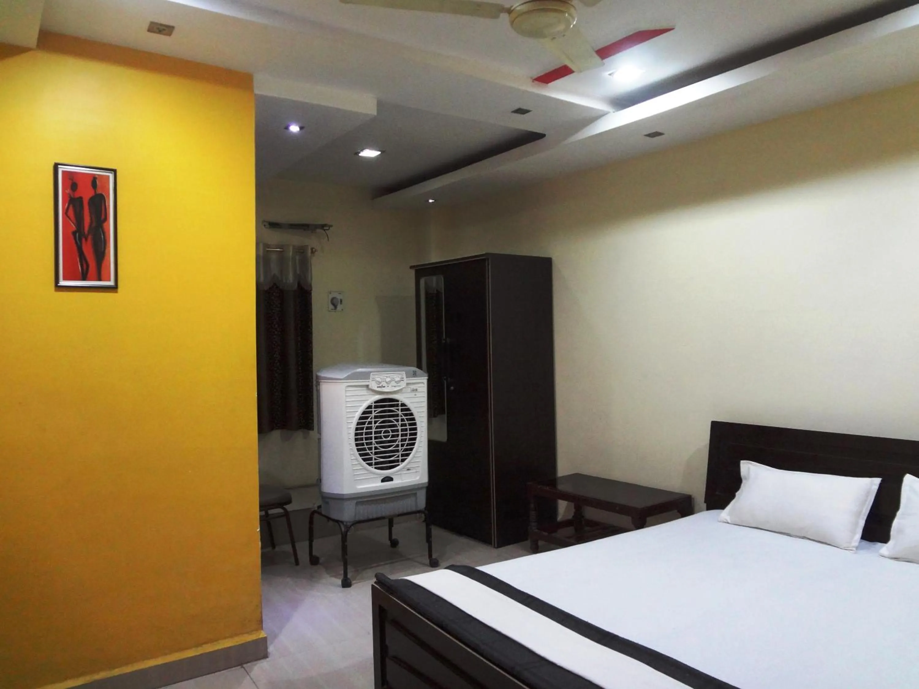 Bed in Hotel Parvati Palace Sehore