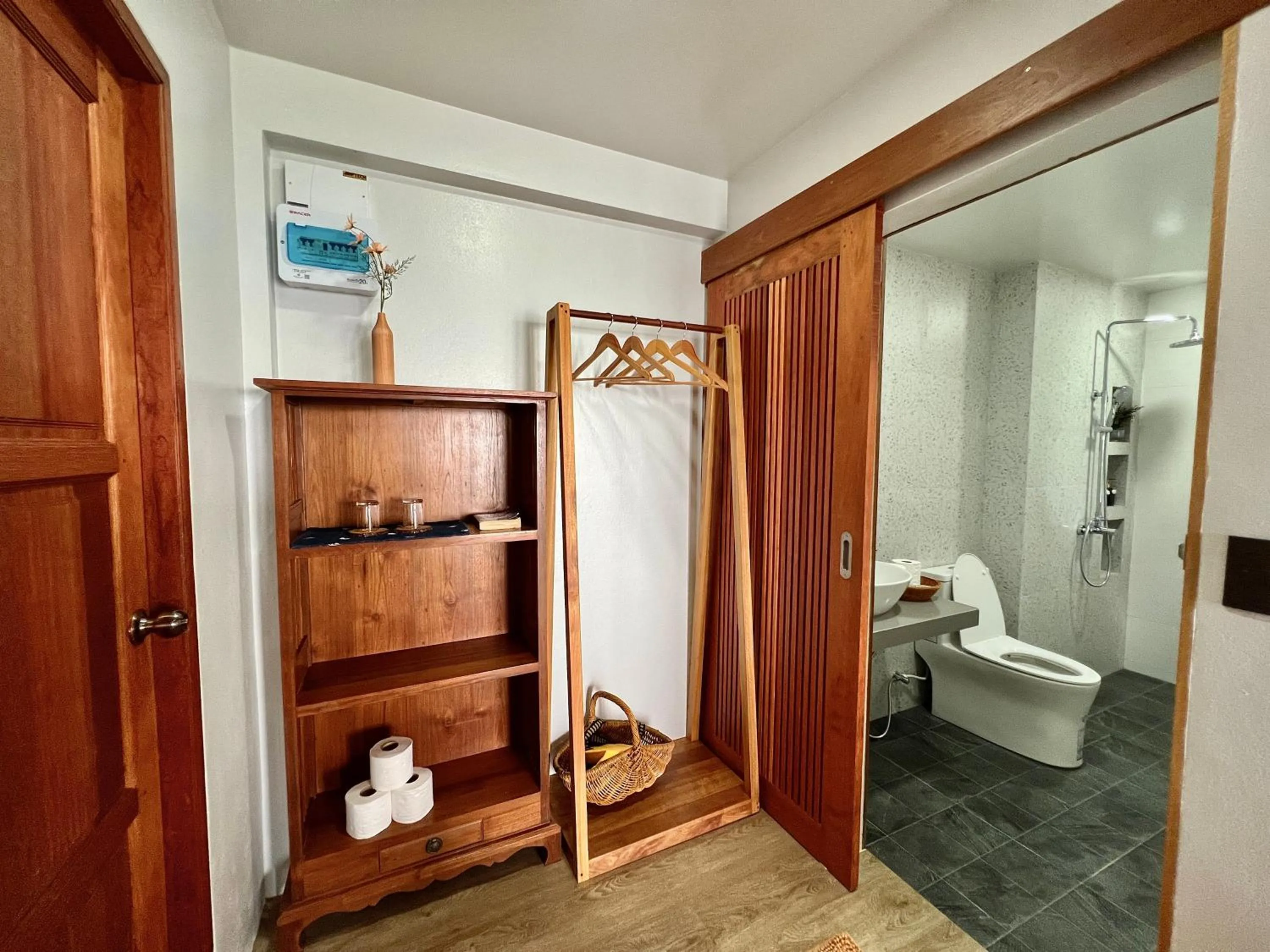 Toilet in Baan Talay Resort & Yoga