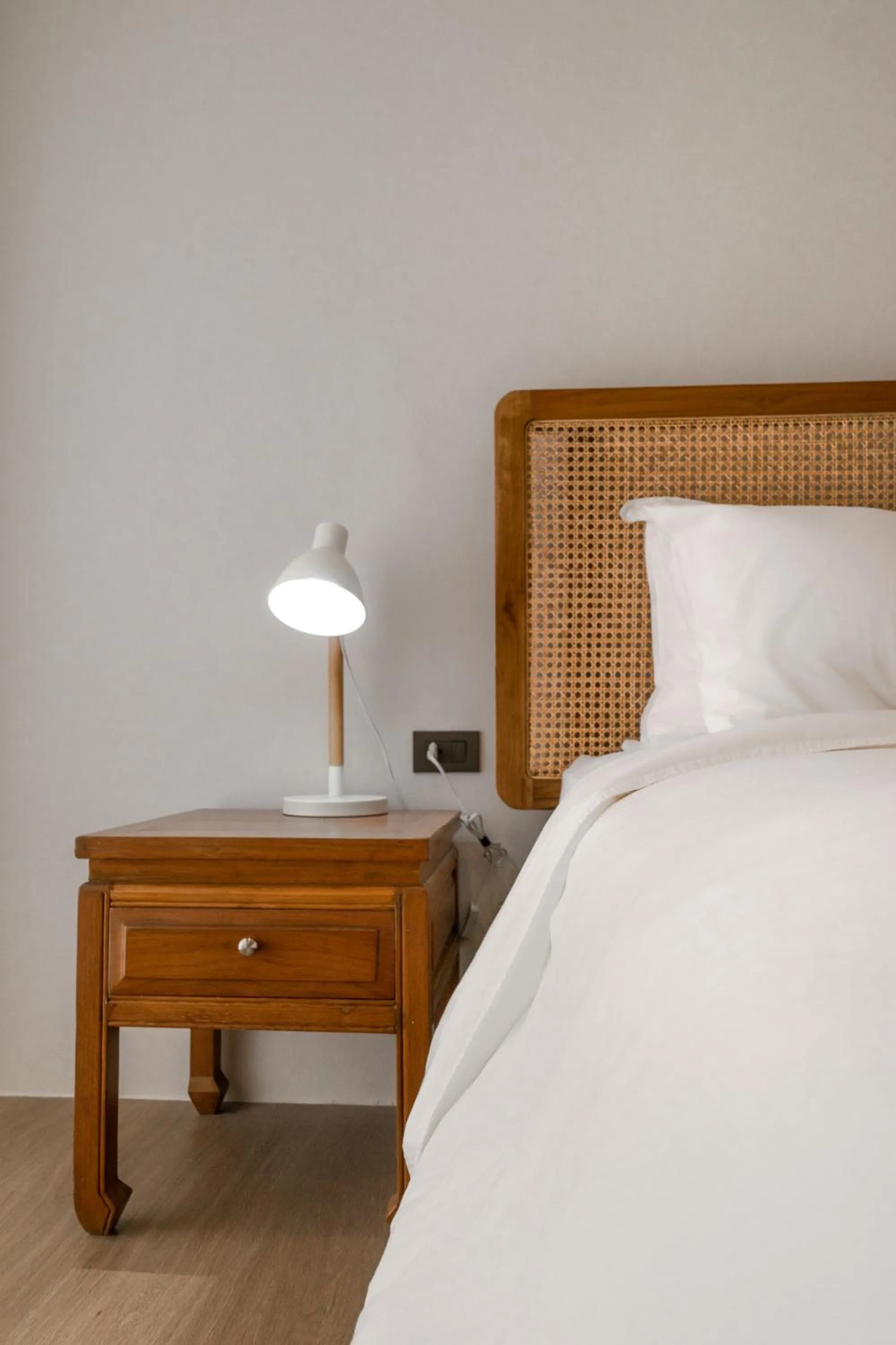 Bed in Baan Talay Resort & Yoga