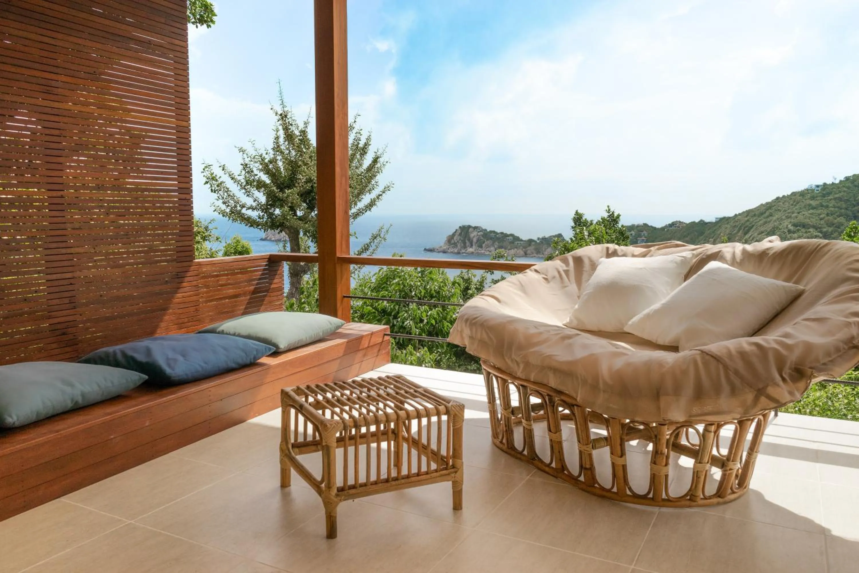 Patio in Baan Talay Resort & Yoga