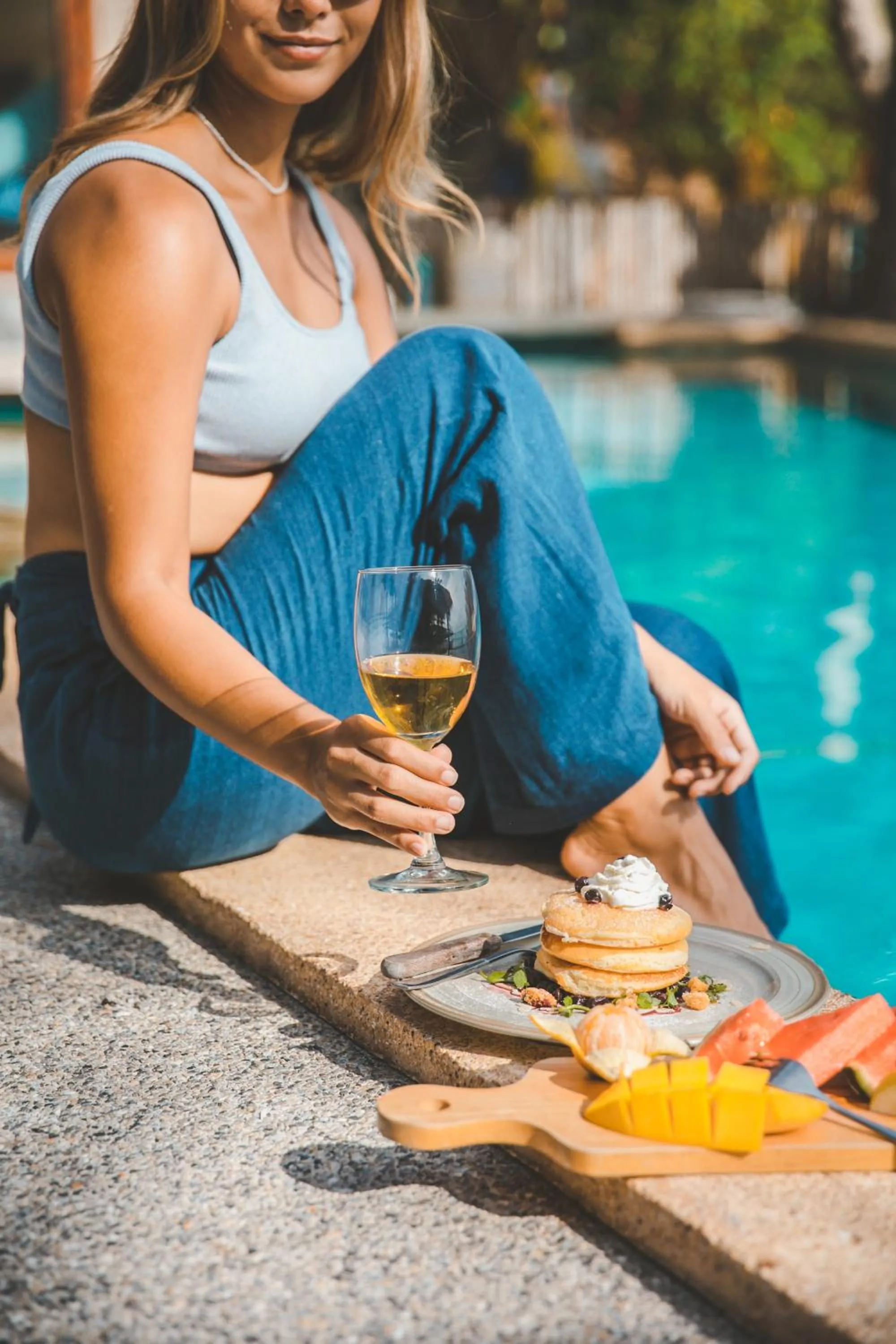 Food close-up in New Heaven Dive School and Resort