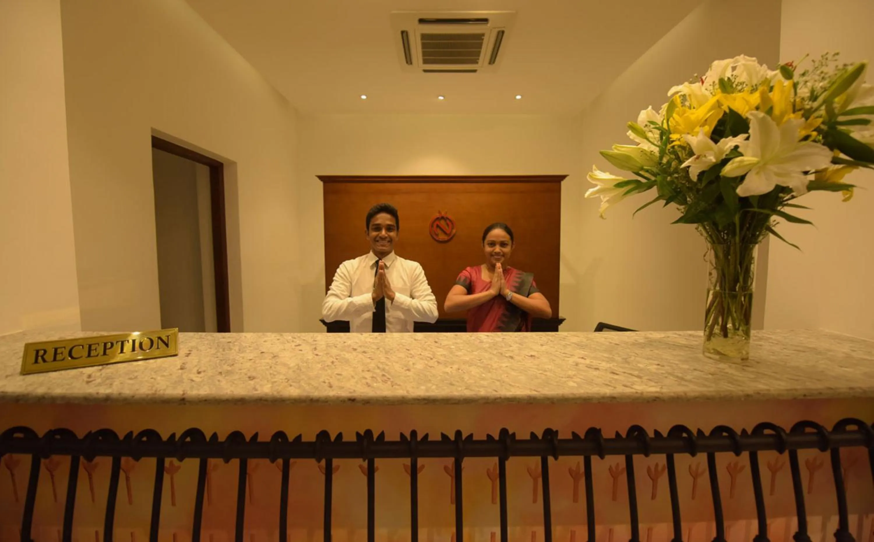 Staff in Hotel Nippon Colombo