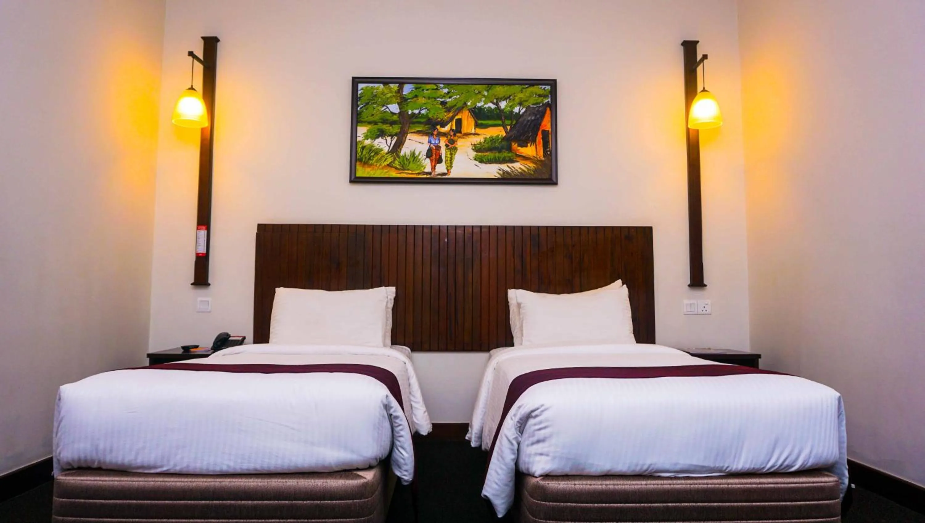 Bedroom, Bed in Hotel Nippon Colombo