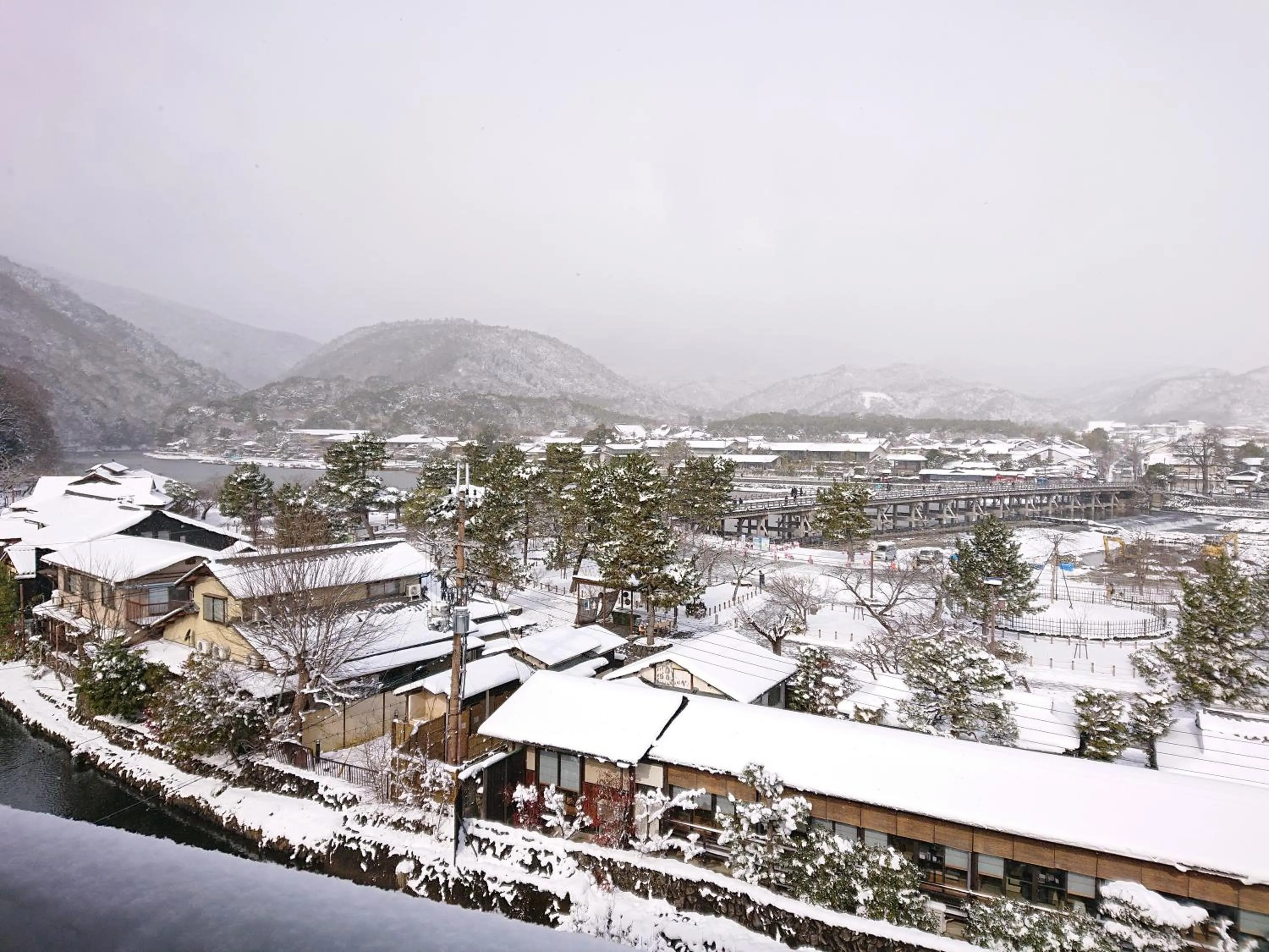 Natural landscape in Hotel Arashiyama