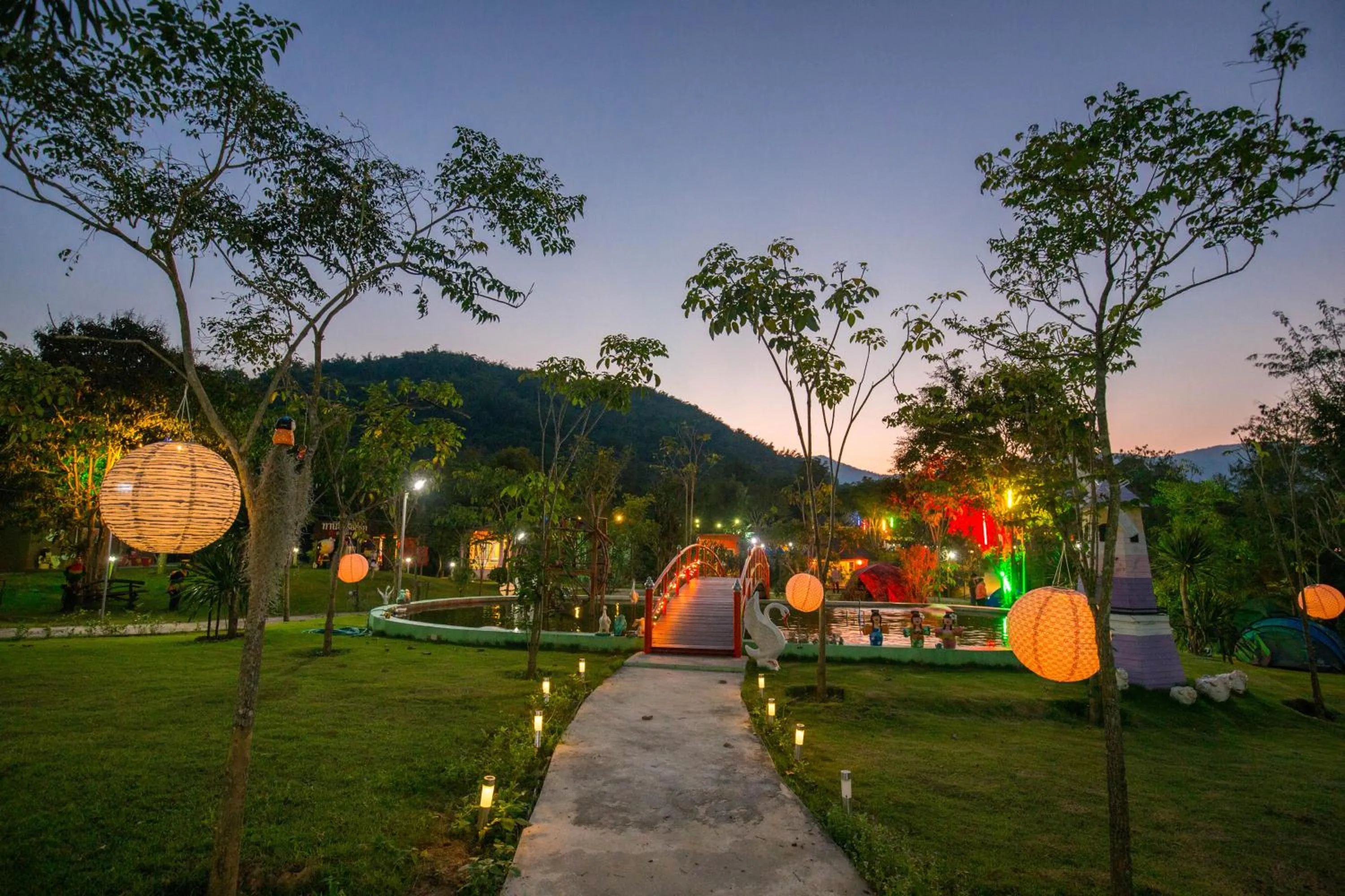 Garden in Tanihill Resort