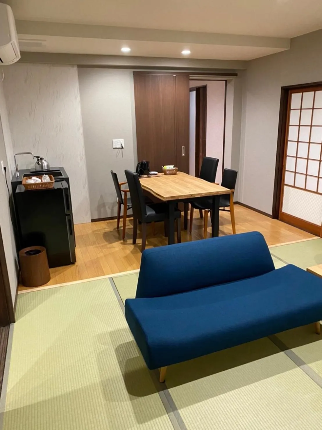 Kitchen or kitchenette in Okutsu Onsen Komeya Club