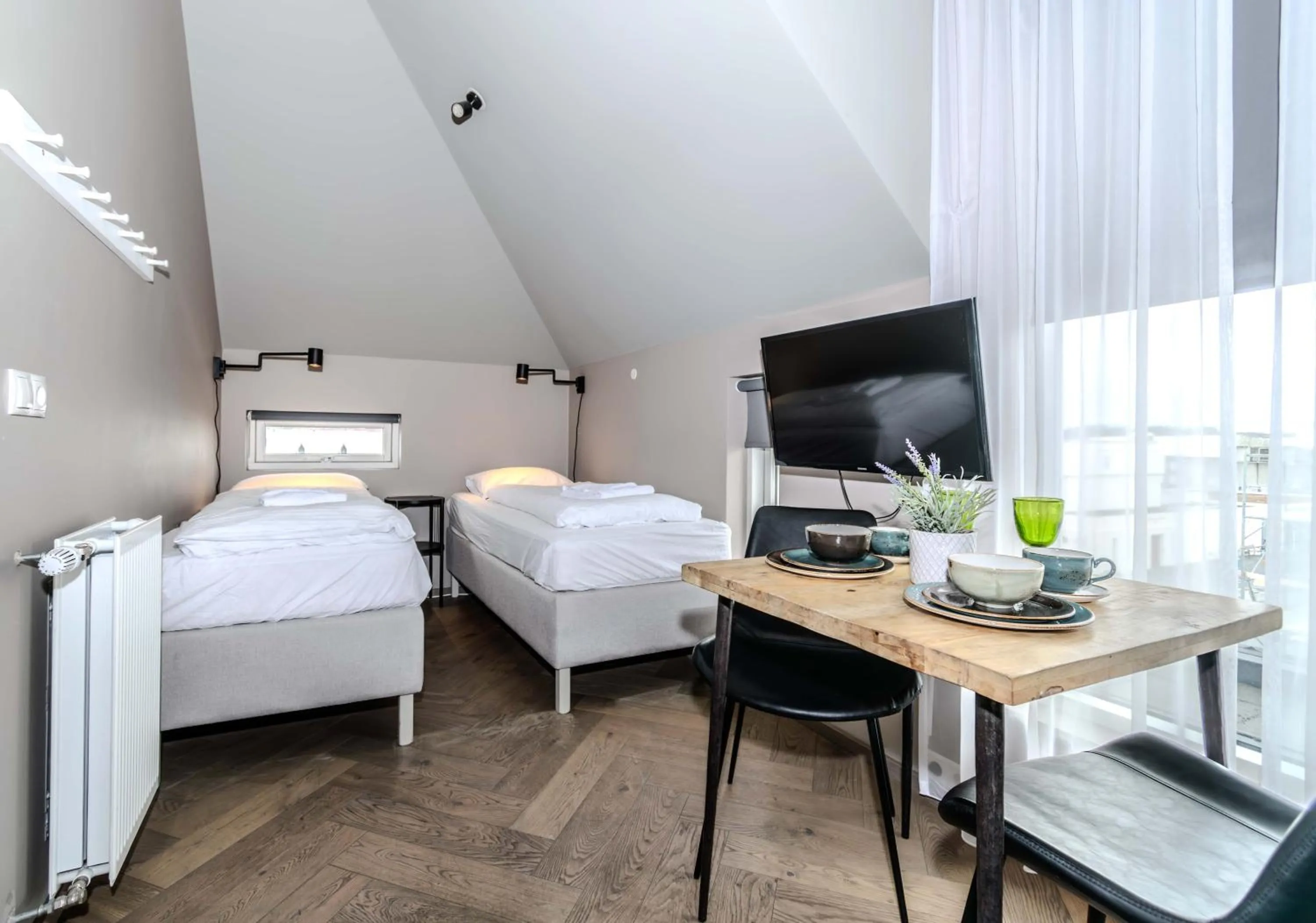 TV and multimedia, Bed in Saga Studios by Heimaleiga