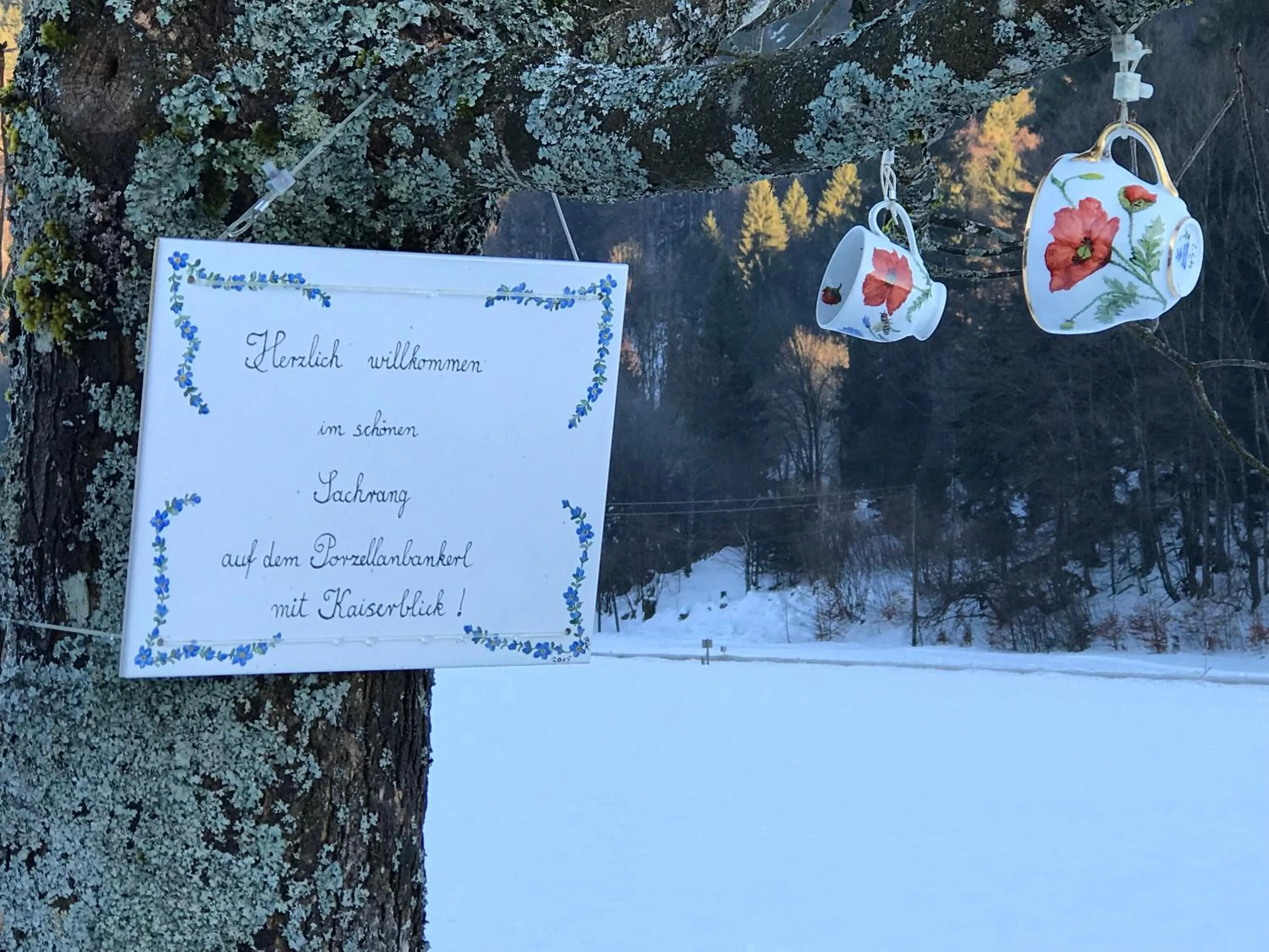 Natural landscape in Posthotel Sachrang