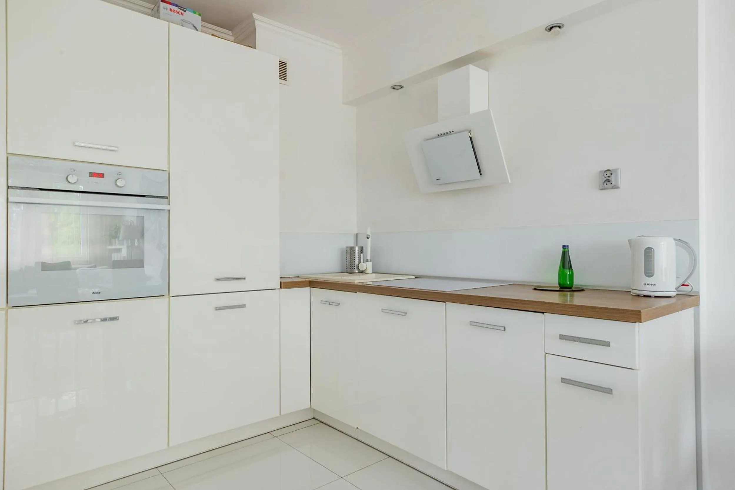 Kitchen or kitchenette in ShortStayPoland Aleje Jerozolimskie (B13)