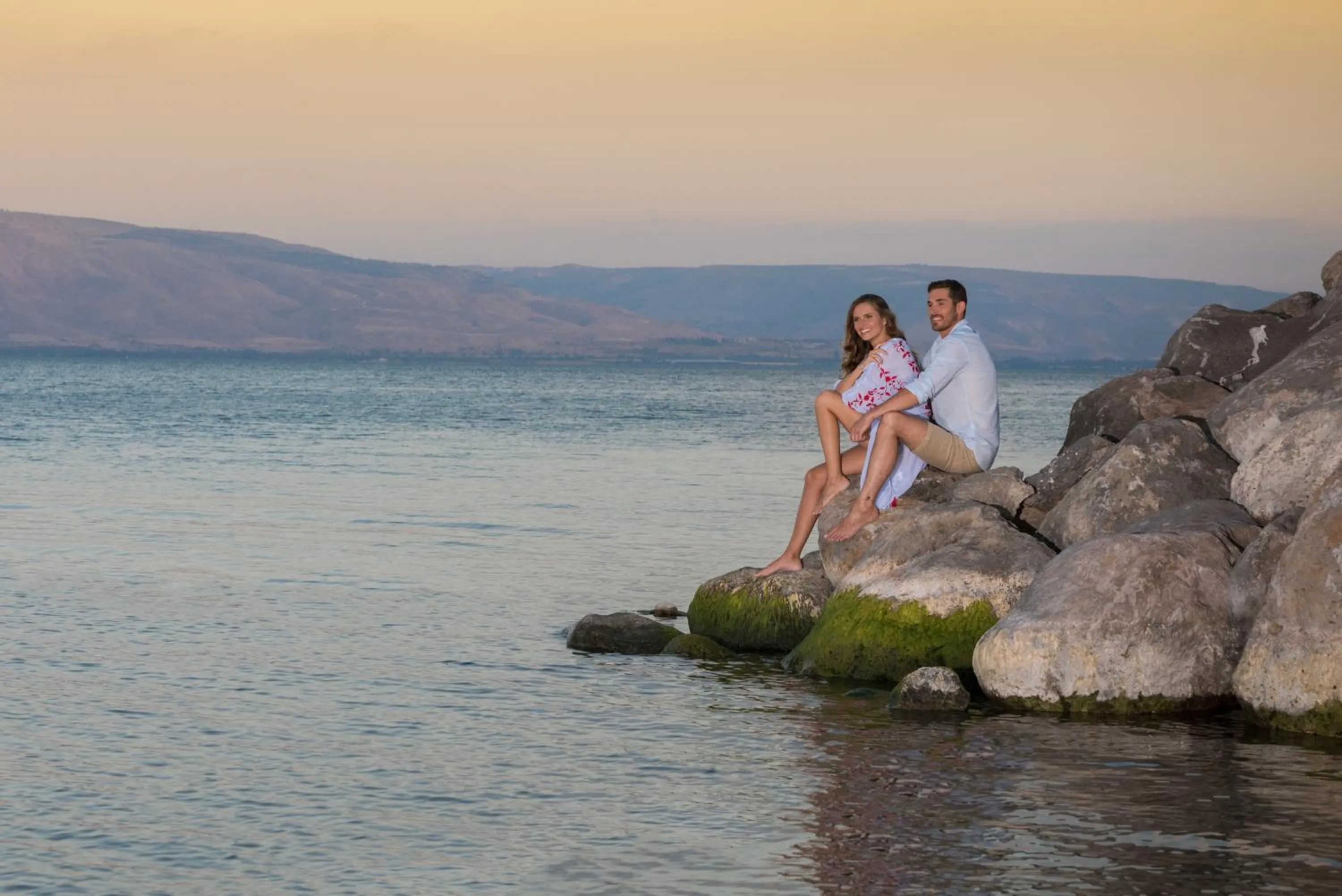 Beach in U Boutique Kinneret by the Sea of Galilee