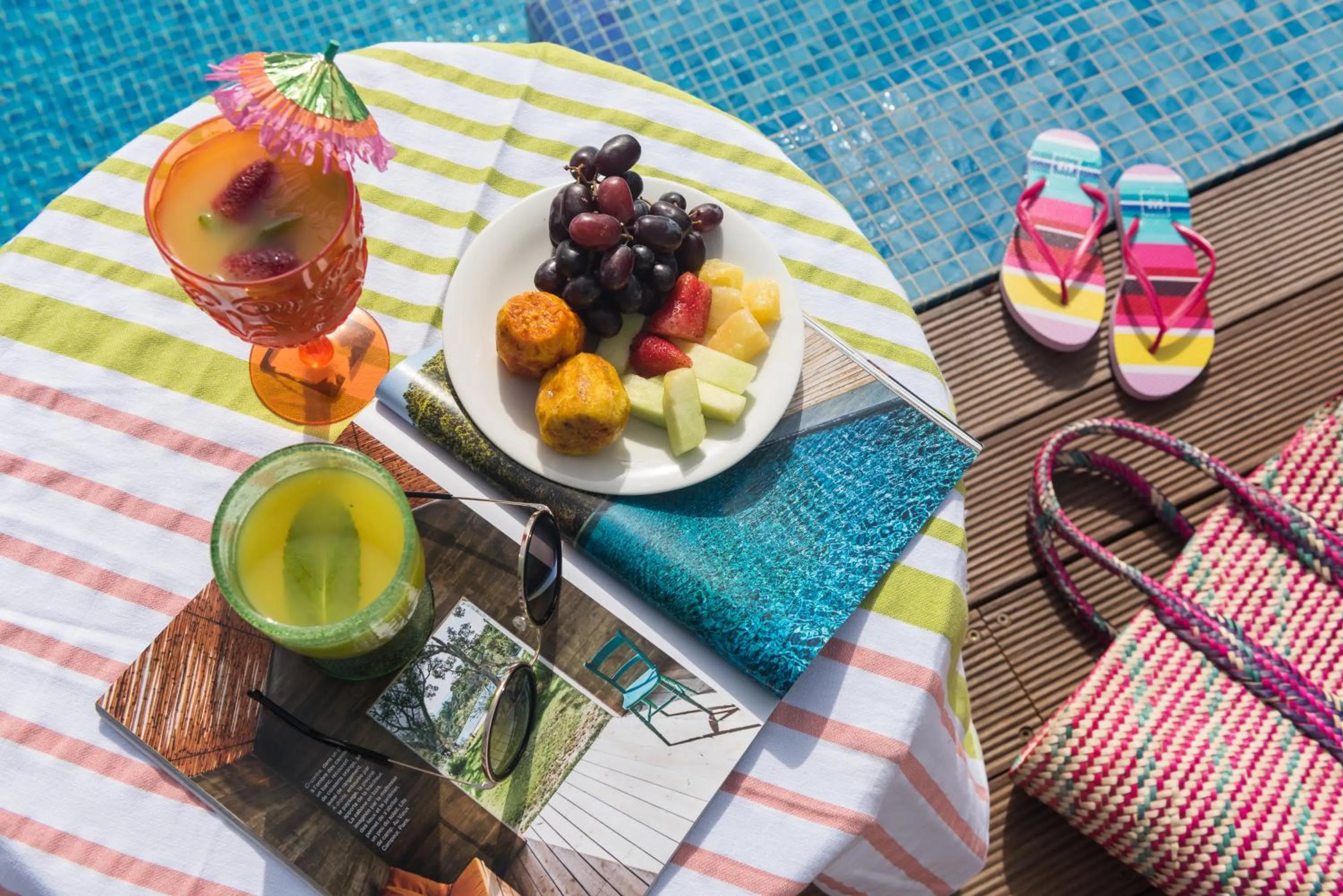 Swimming pool in U Boutique Kinneret by the Sea of Galilee