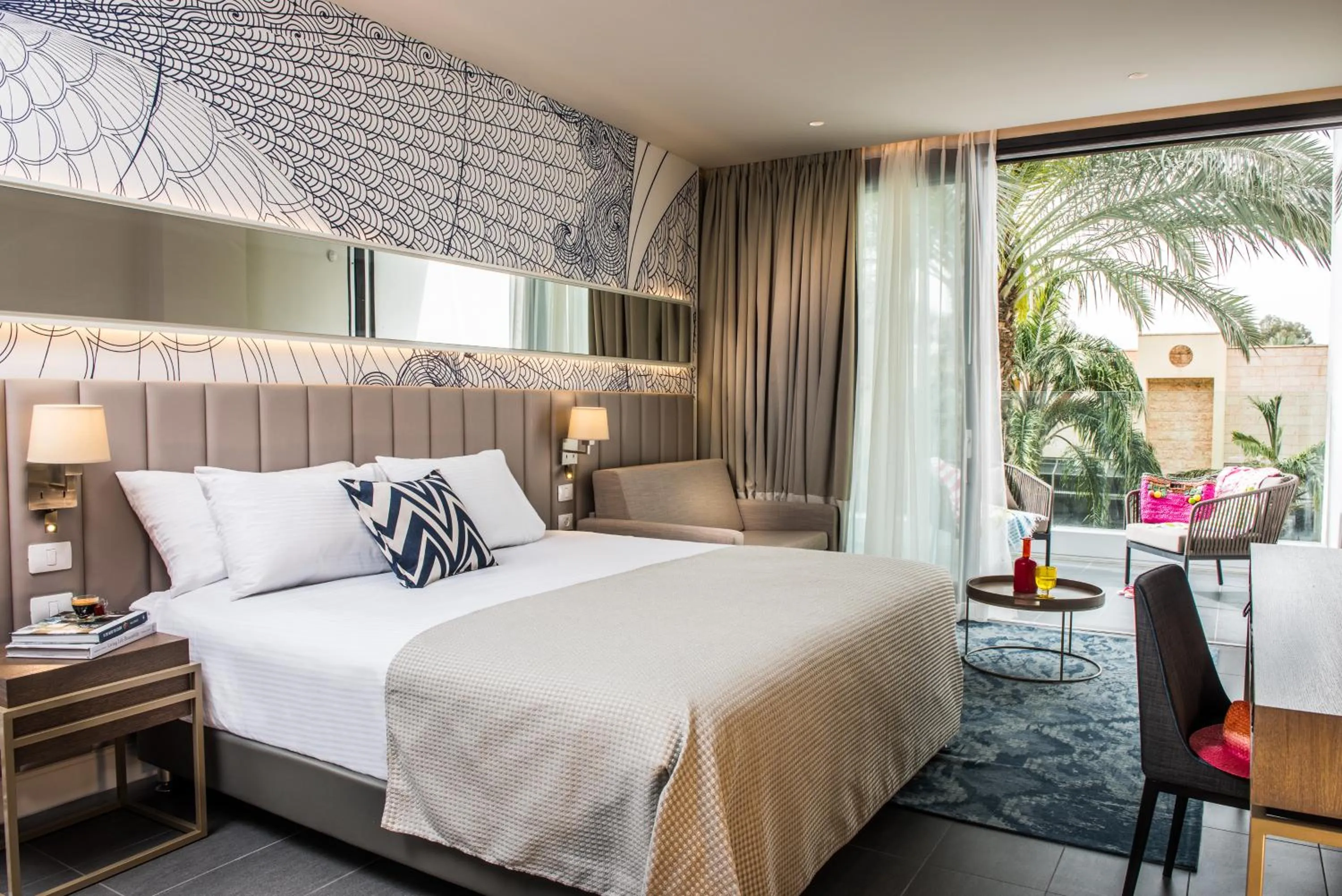 Bedroom, Bed in U Boutique Kinneret by the Sea of Galilee