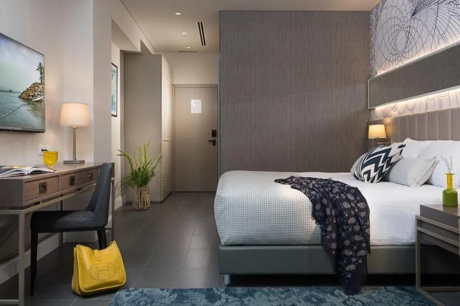 Living room, Bed in U Boutique Kinneret by the Sea of Galilee