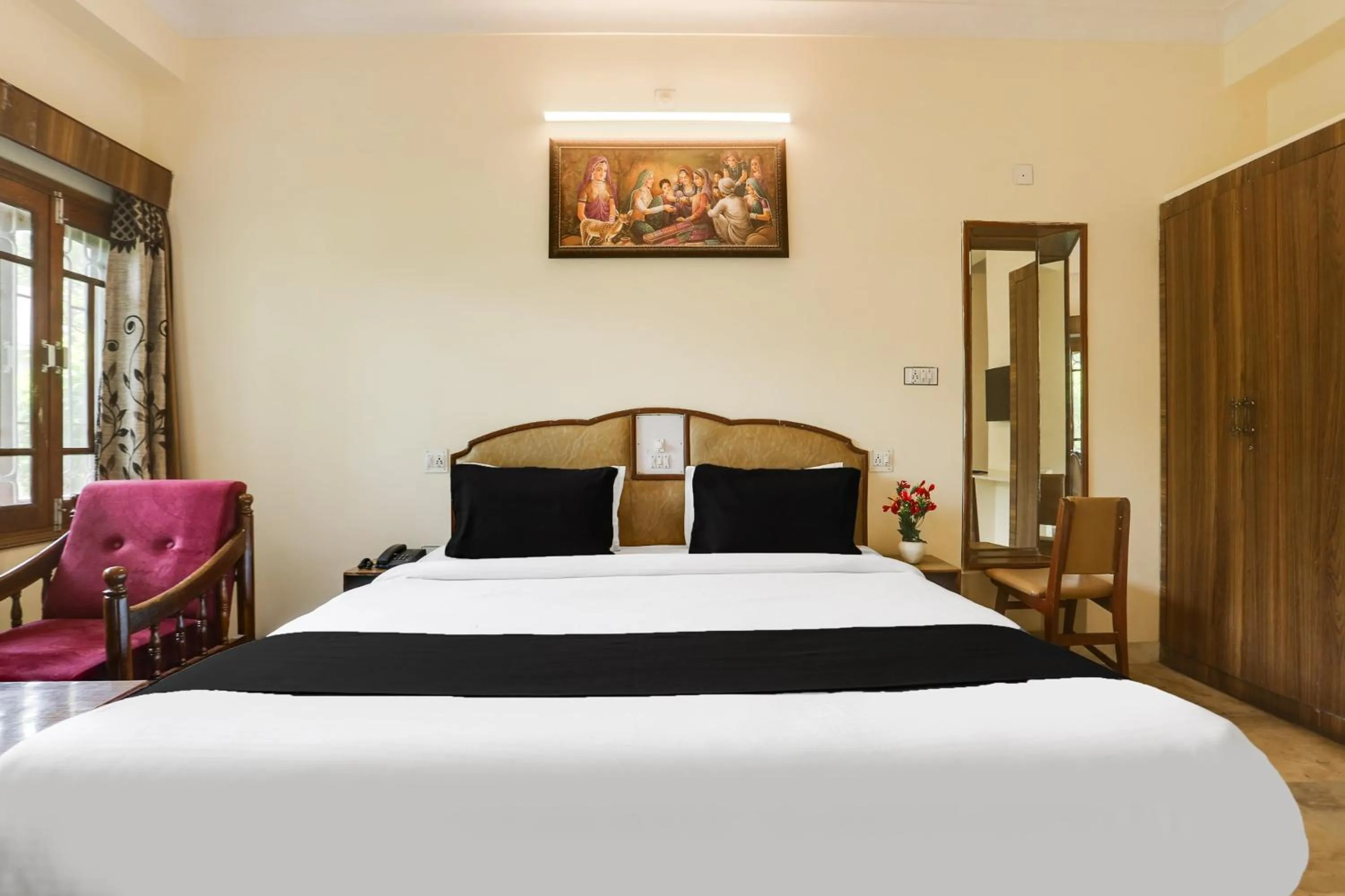 Bedroom, Bed in Super Townhouse Pichola Formerly Vinayak