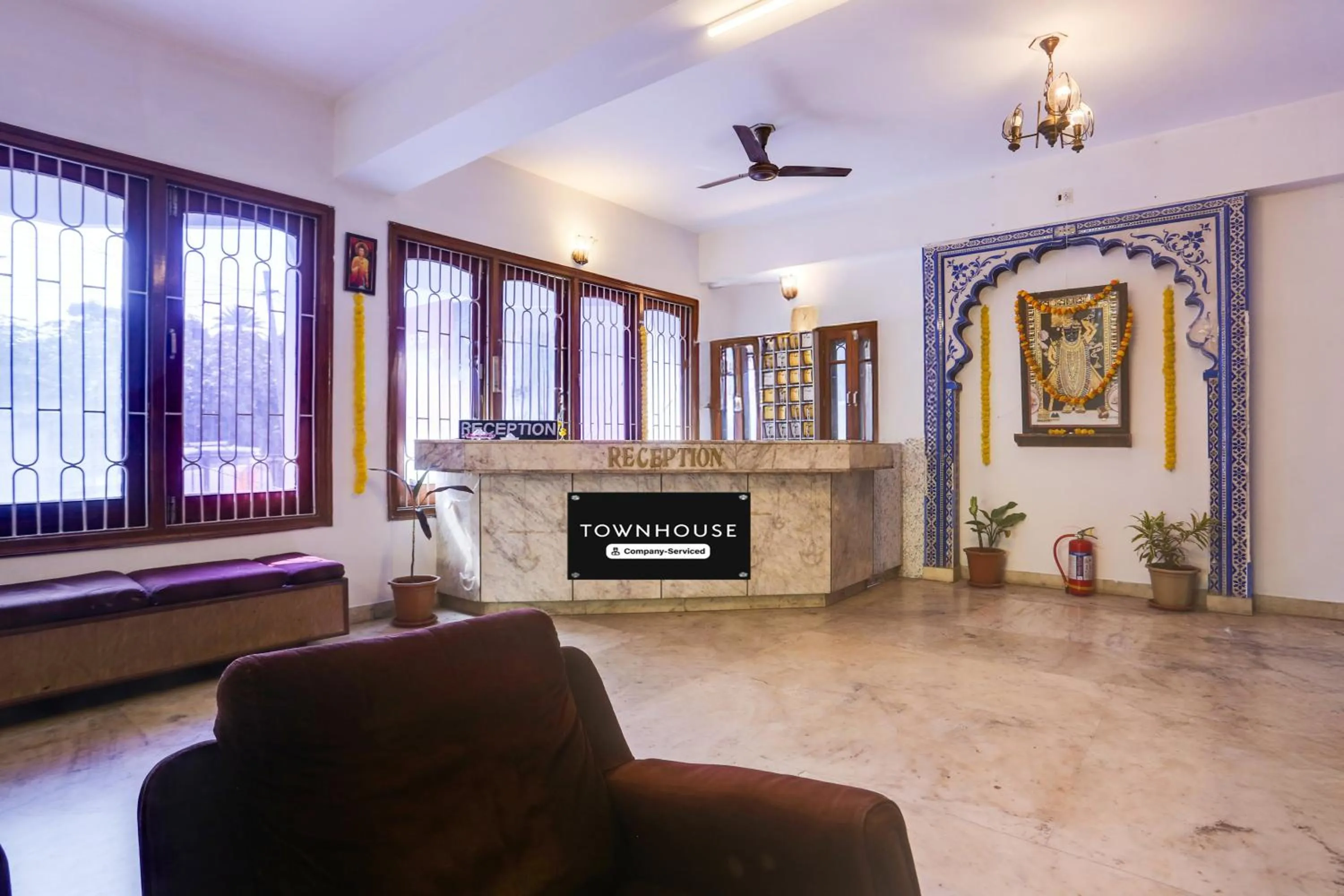Lobby or reception in Super Townhouse Pichola Formerly Vinayak