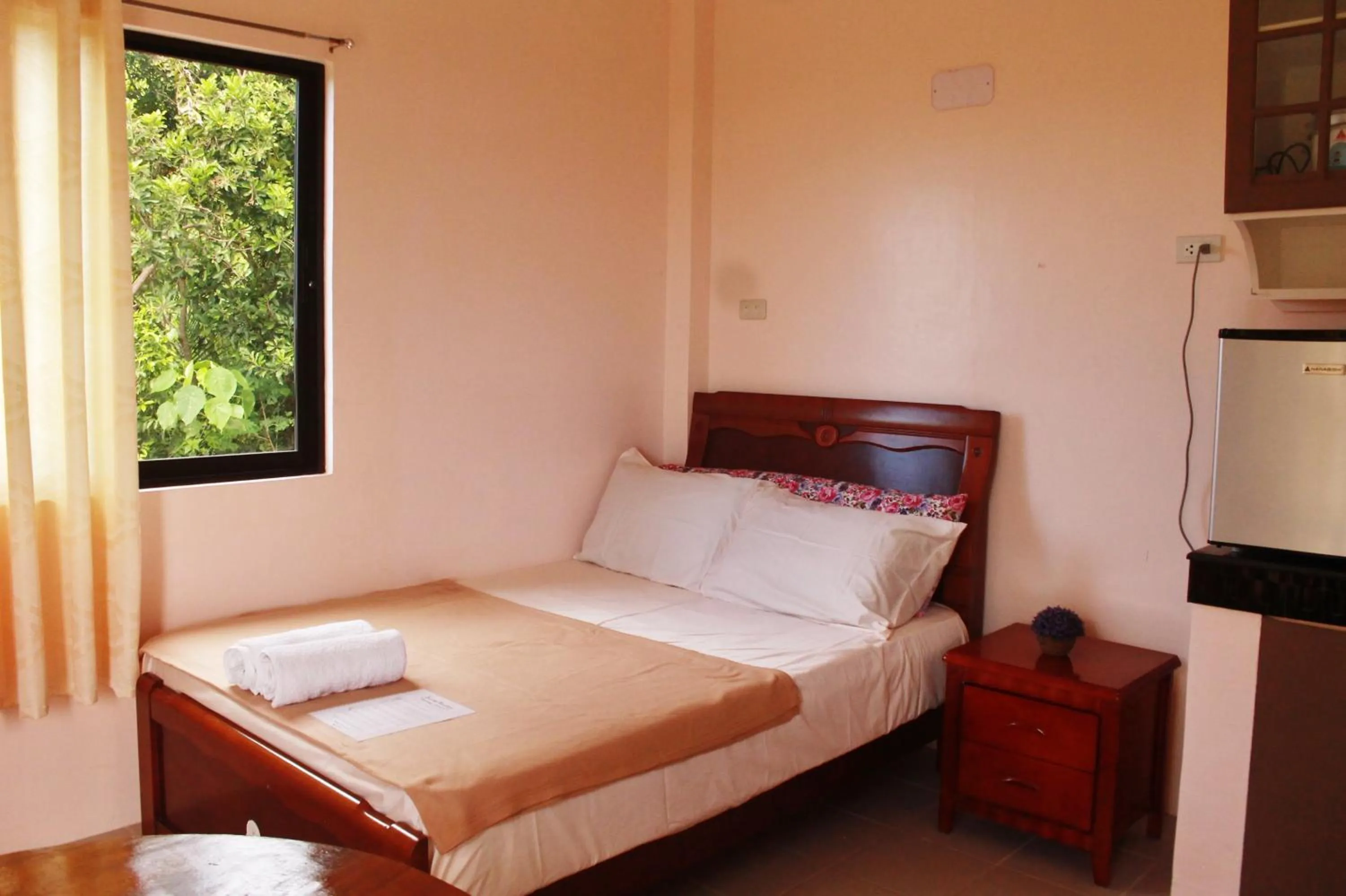 Bed in Vidas Mountain Stay-Bohol