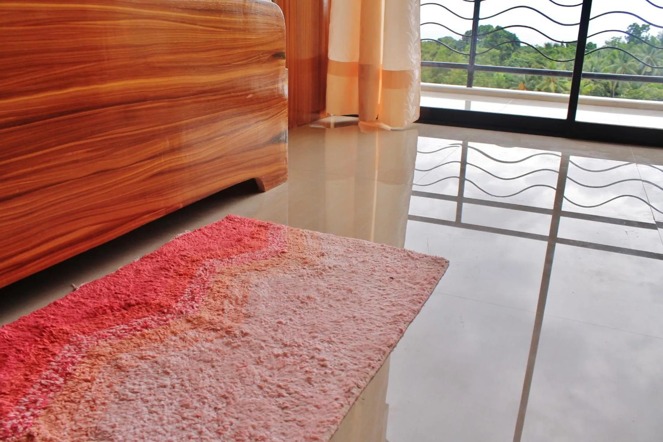 Living room in Vidas Mountain Stay-Bohol