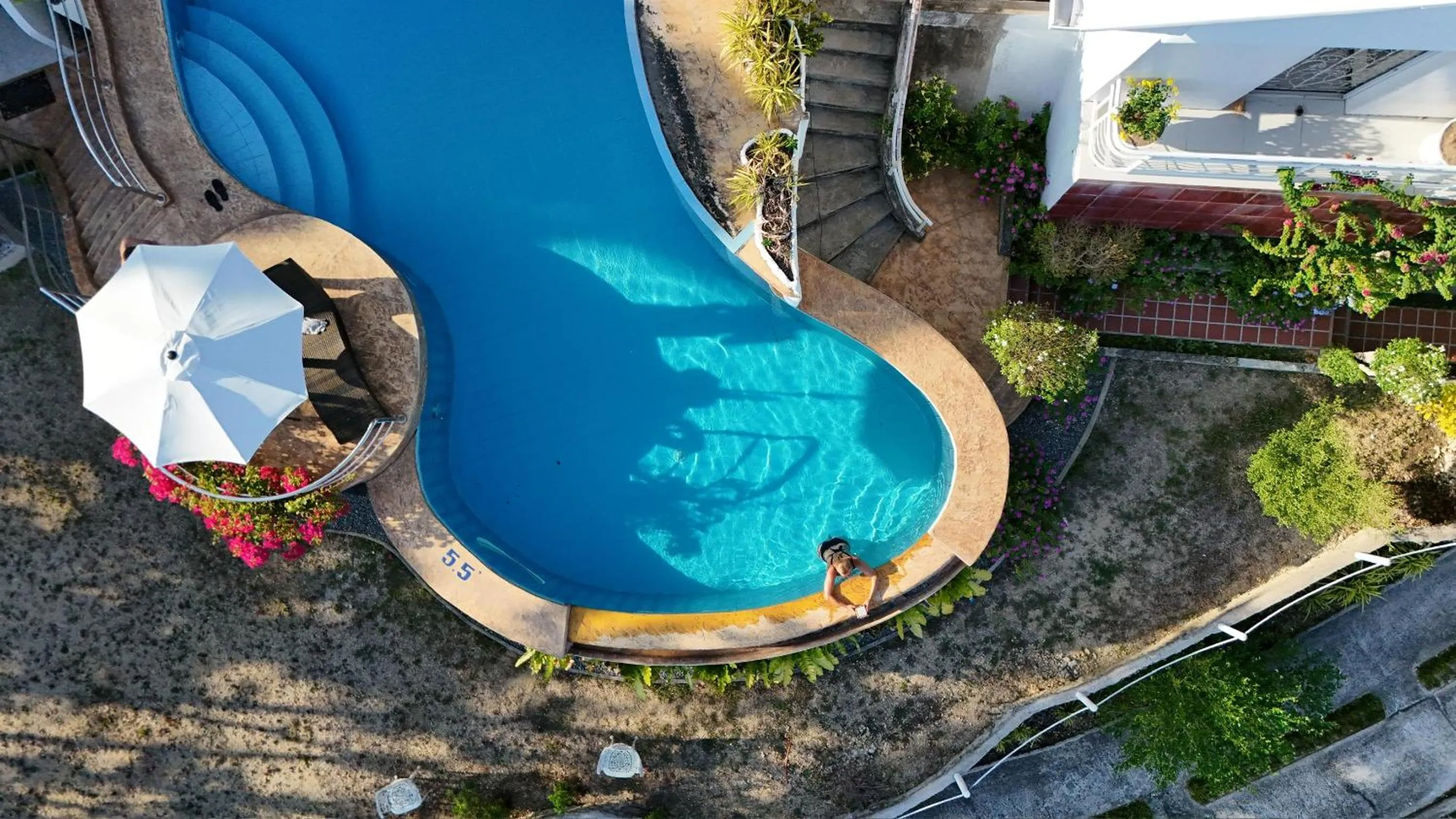 Swimming pool in Vidas Mountain Stay-Bohol