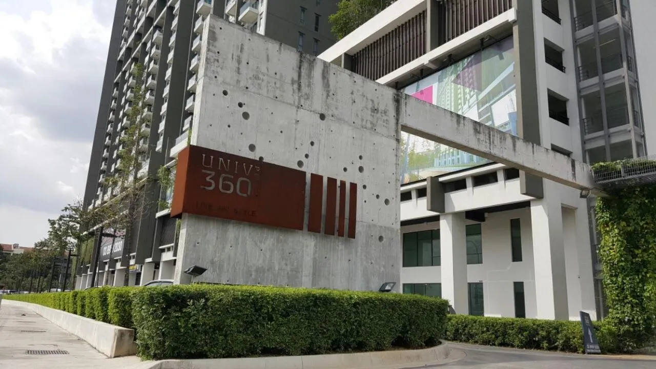 Property building in Skyview Univ360 Place Facing Mines Lake