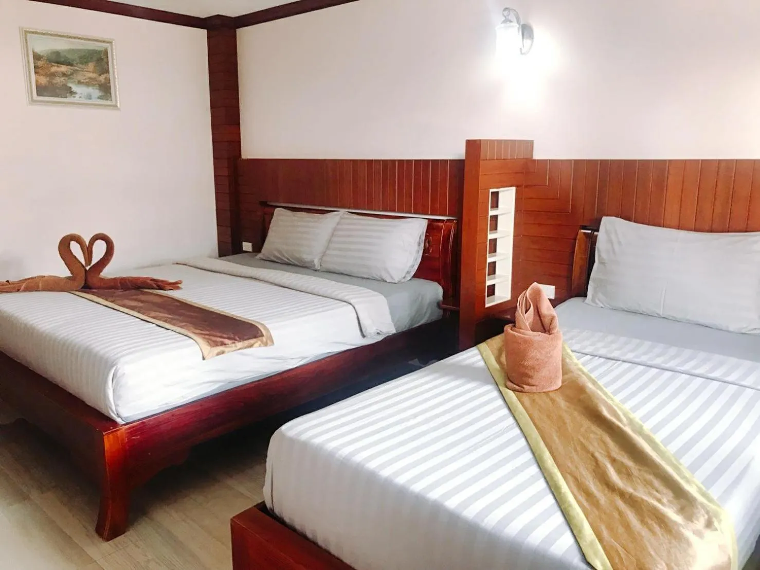 Property building, Bed in Grand Beach Resort