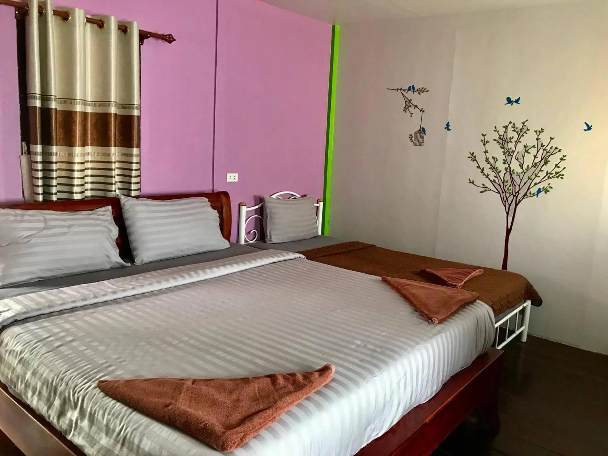 Bed in Grand Beach Resort