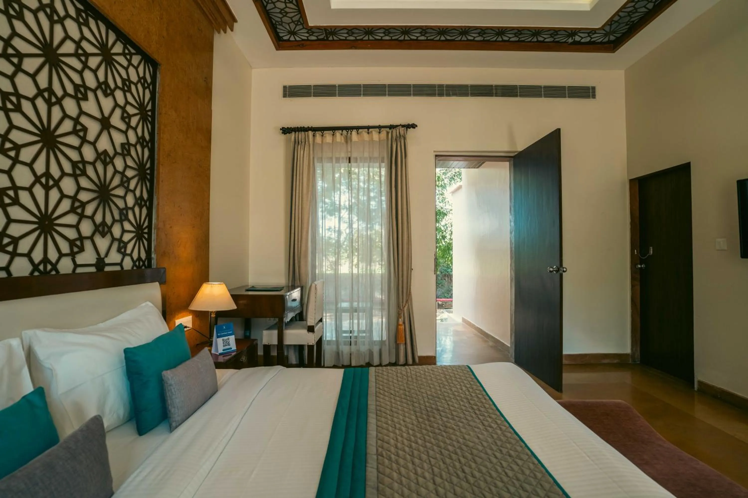 Bedroom, Bed in Abhyaran Resort & Spa Ranthambore