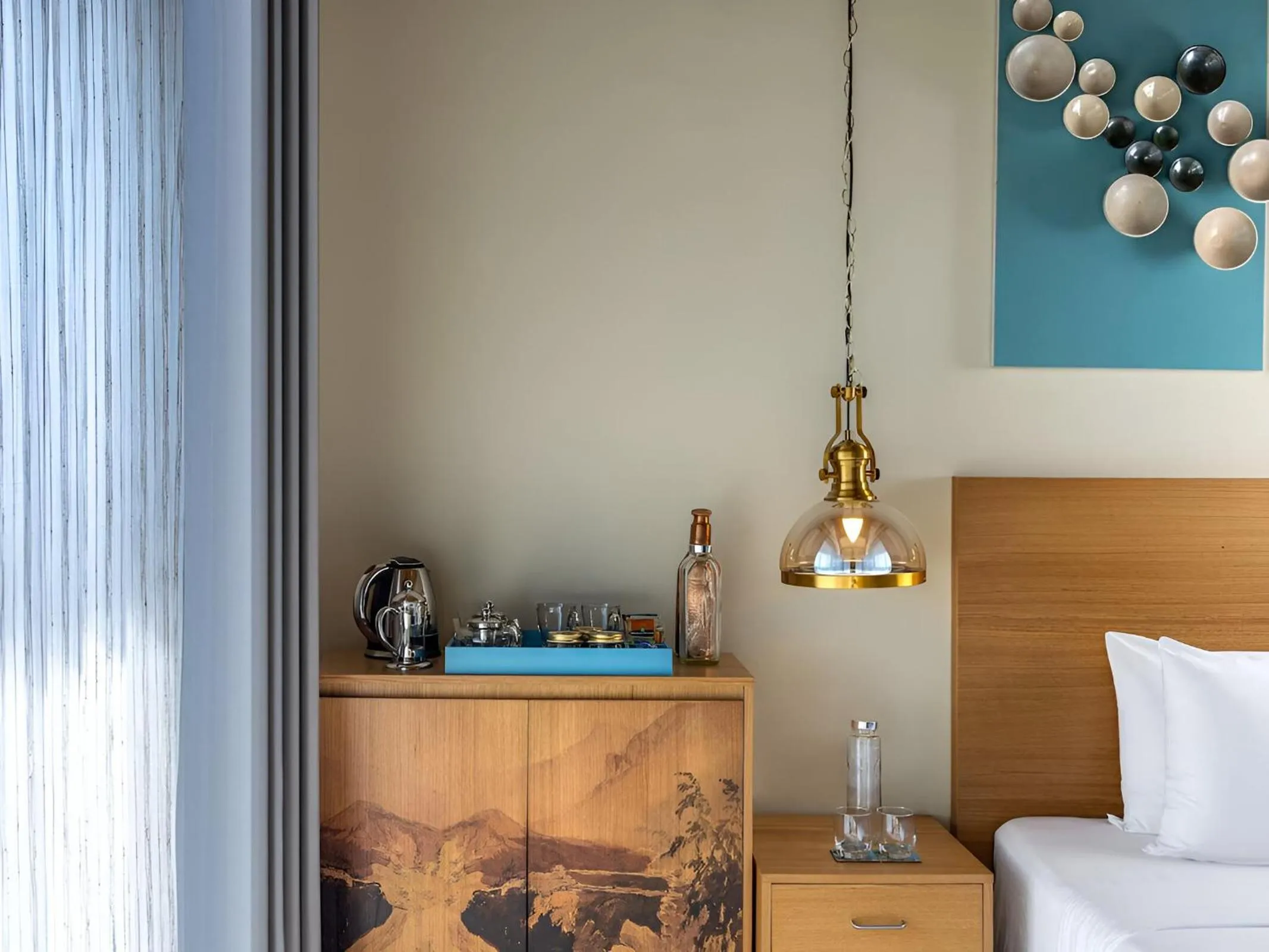 Bed in Rakkh Resort, a member of Radisson Individuals Retreats