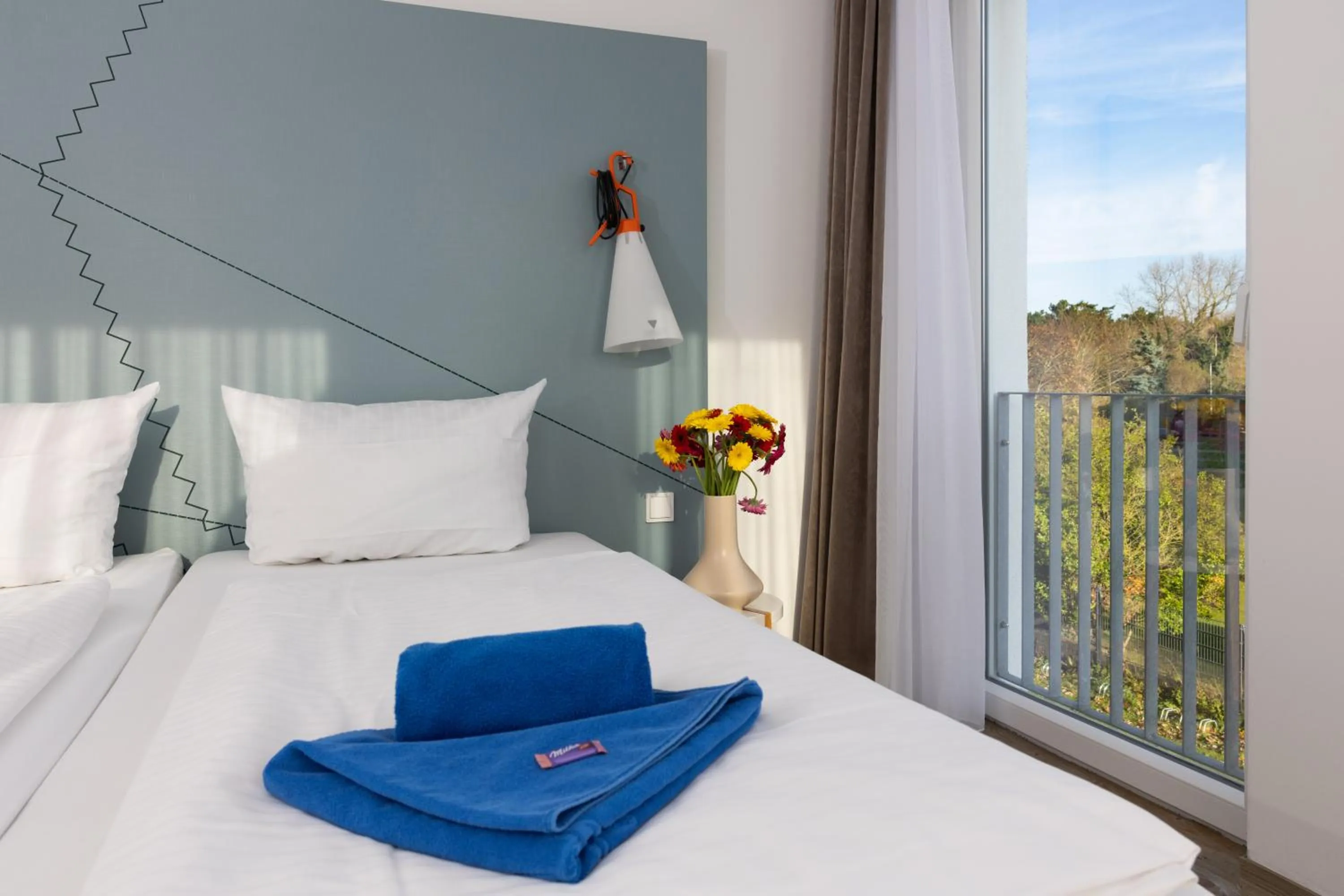 Bedroom, Bed in Haus KLIPPER Norderney