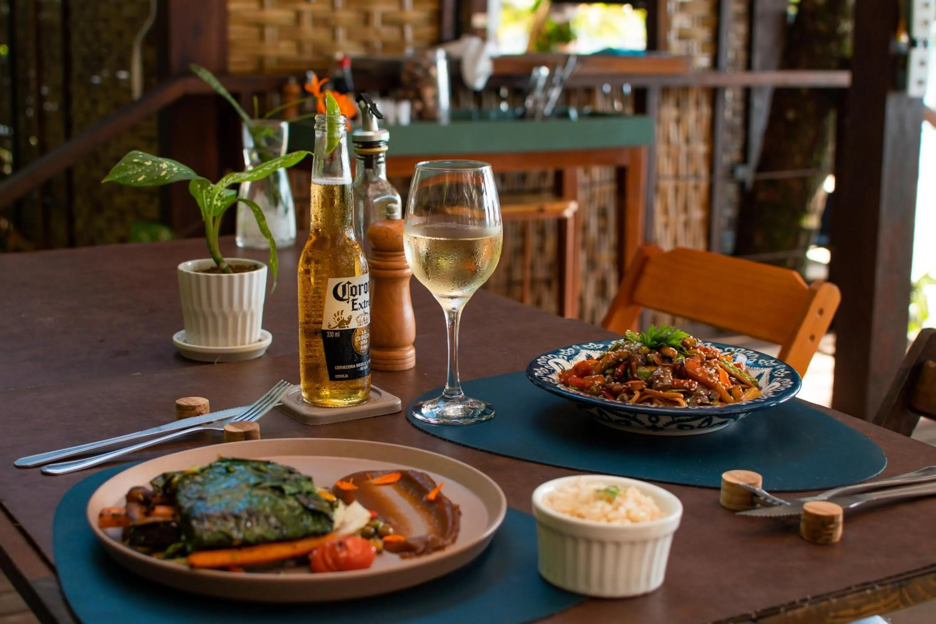 Food and drinks in Bonito Paraiso Ilha Grande