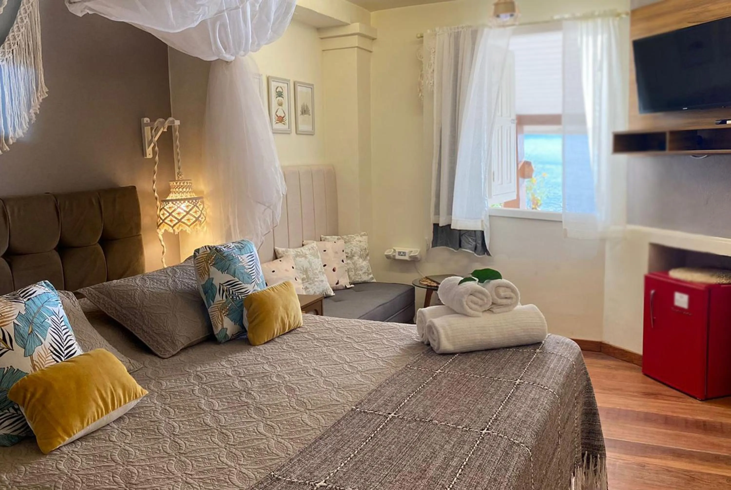 Bedroom, Bed in Bonito Paraiso Ilha Grande