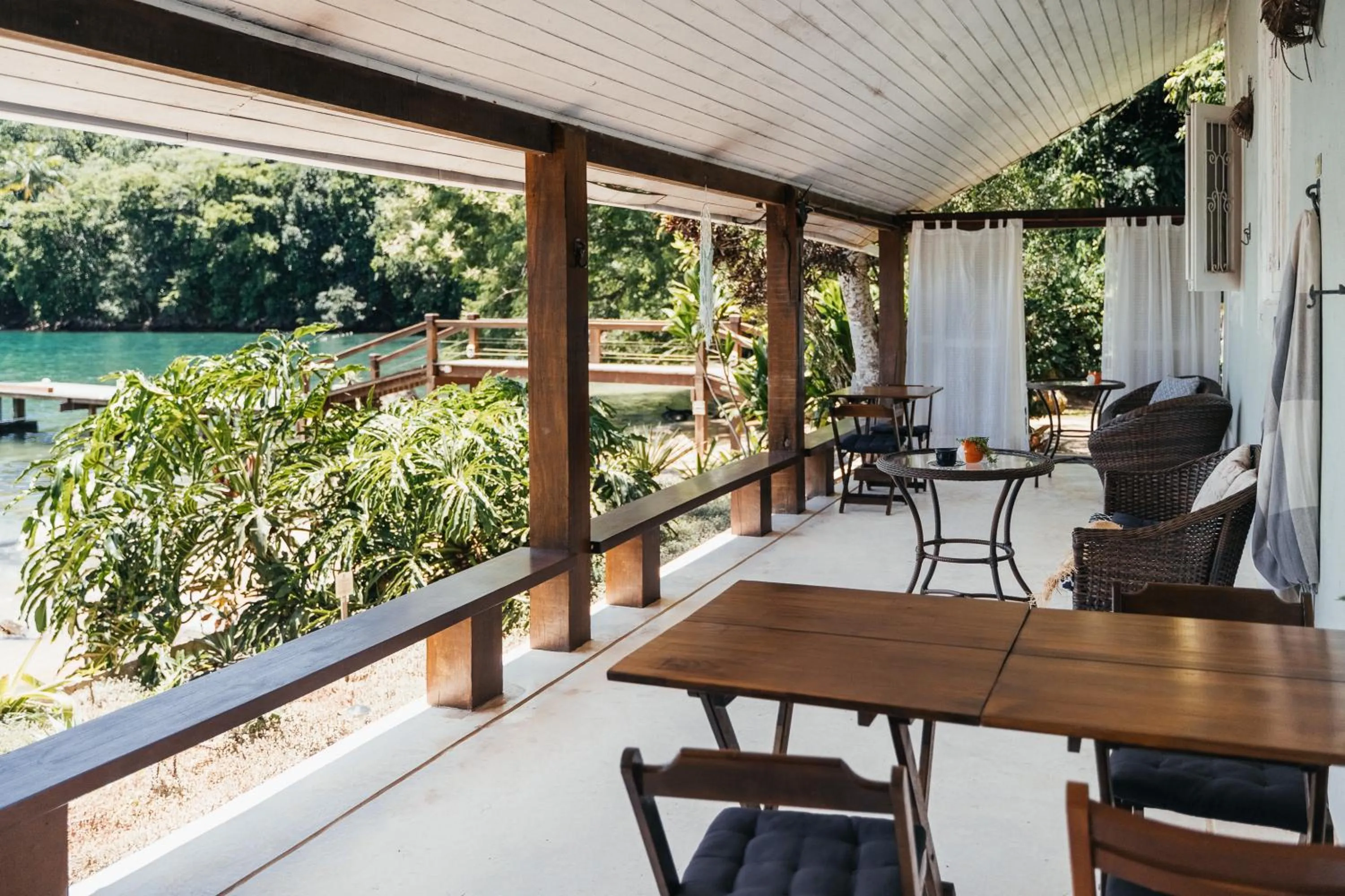 Balcony/Terrace in Bonito Paraiso Ilha Grande